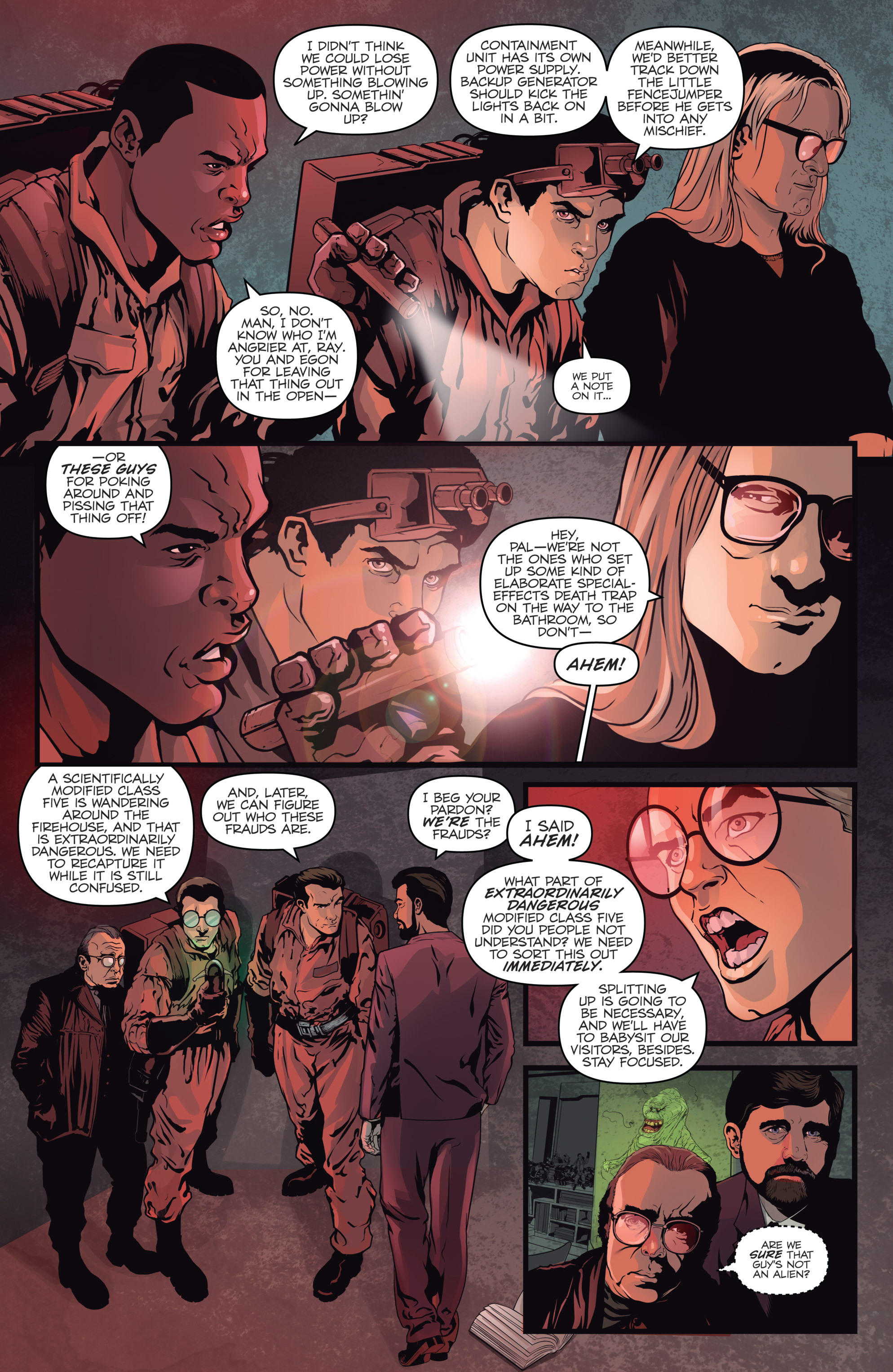 Read online The X-Files/Ghostbusters: Conspiracy comic -  Issue # Full - 15