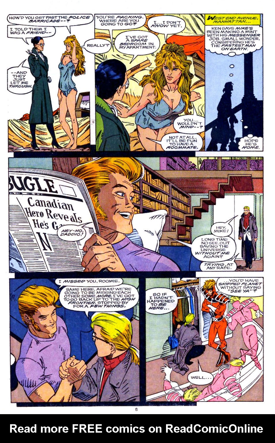 Read online Quasar comic -  Issue #35 - 7