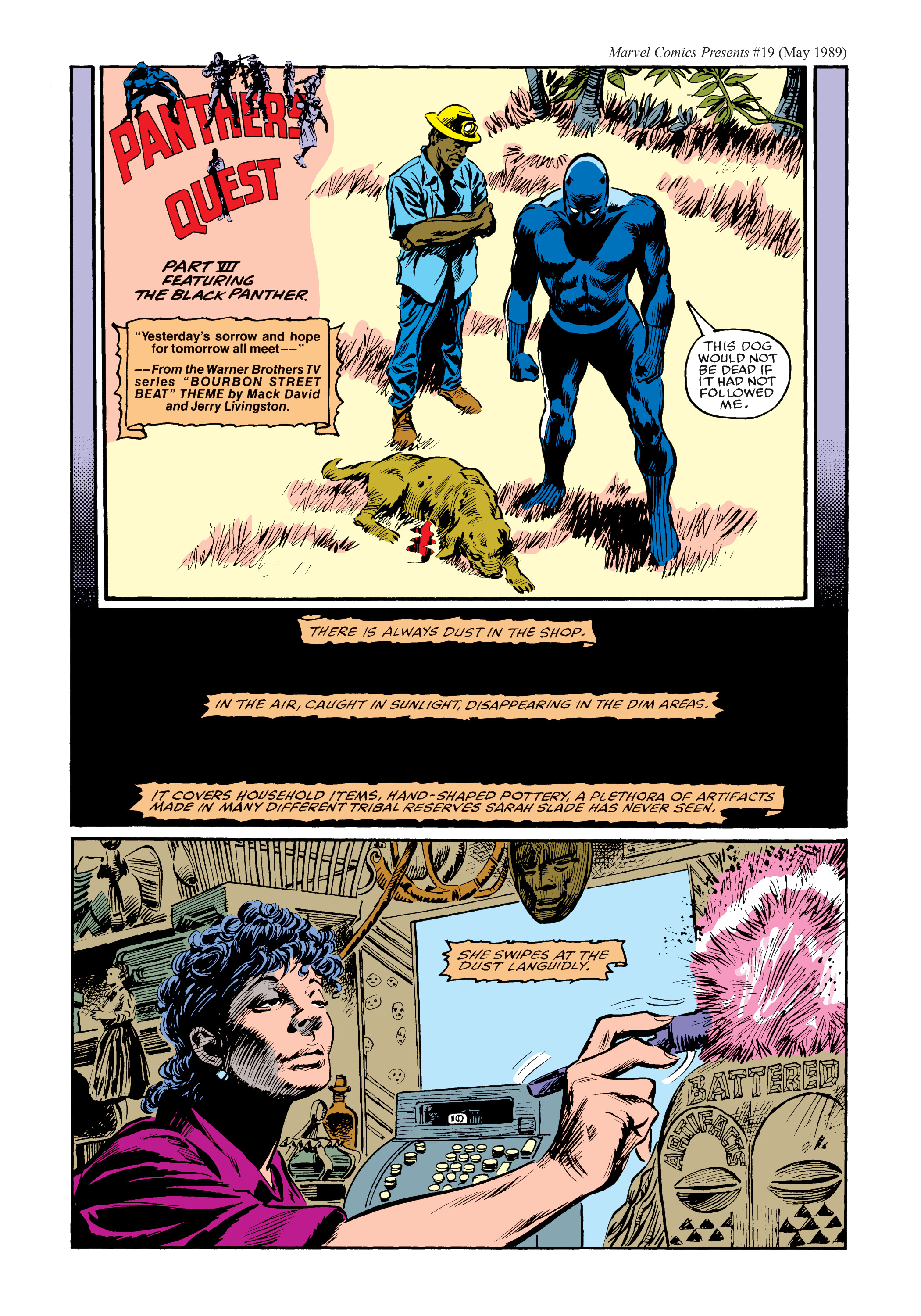 Read online Marvel Masterworks: The Black Panther comic -  Issue # TPB 3 (Part 2) - 56