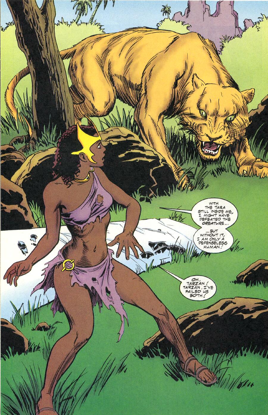 Read online Tarzan (1996) comic -  Issue #5 - 26