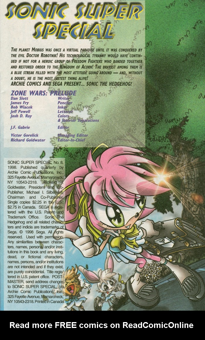 Read online Sonic Super Special comic -  Issue #8 - Giant special - 2