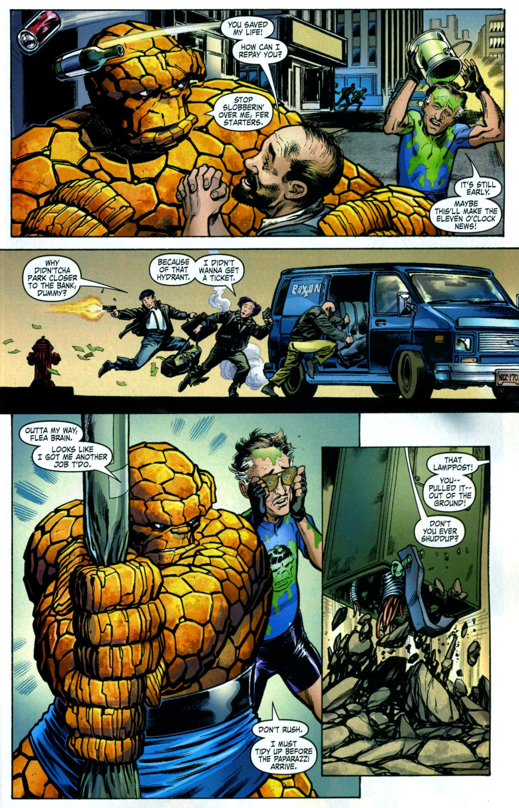 Read online Stan Lee Meets the Thing comic -  Issue # Full - 9