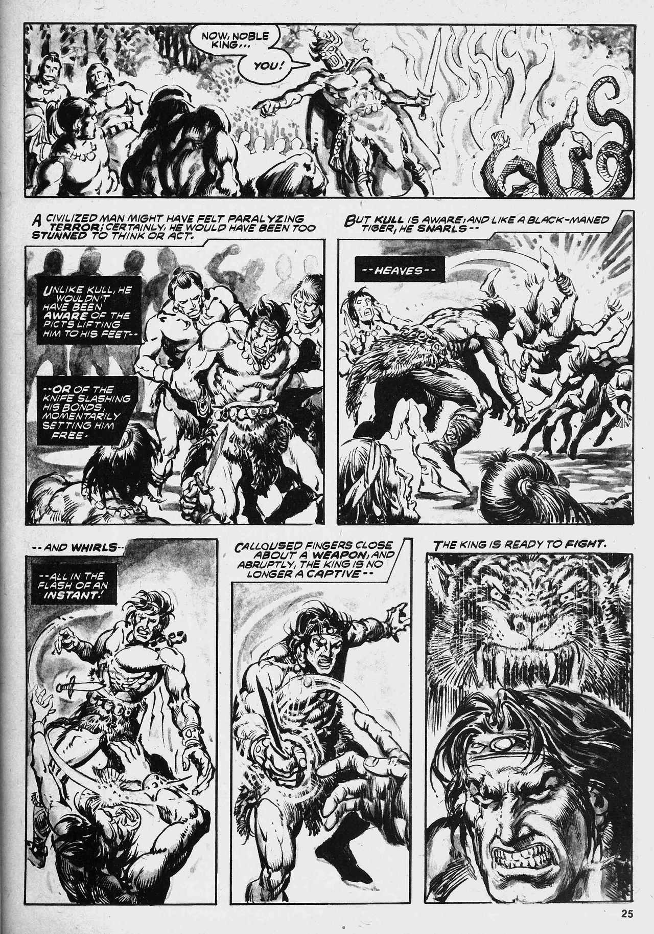 Read online Kull and the Barbarians comic -  Issue #2 - 25