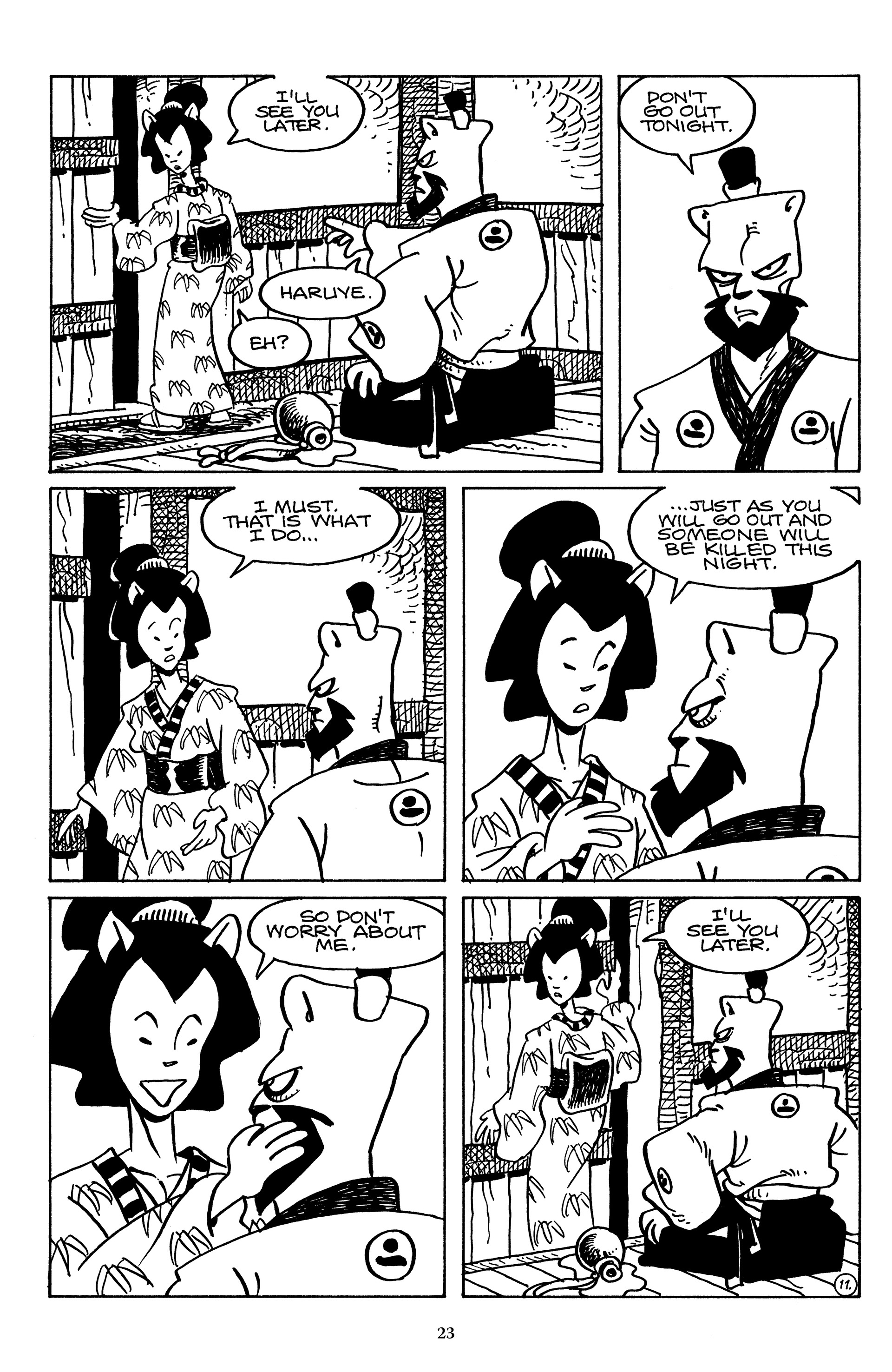 Read online The Usagi Yojimbo Saga (2021) comic -  Issue # TPB 6 (Part 1) - 24