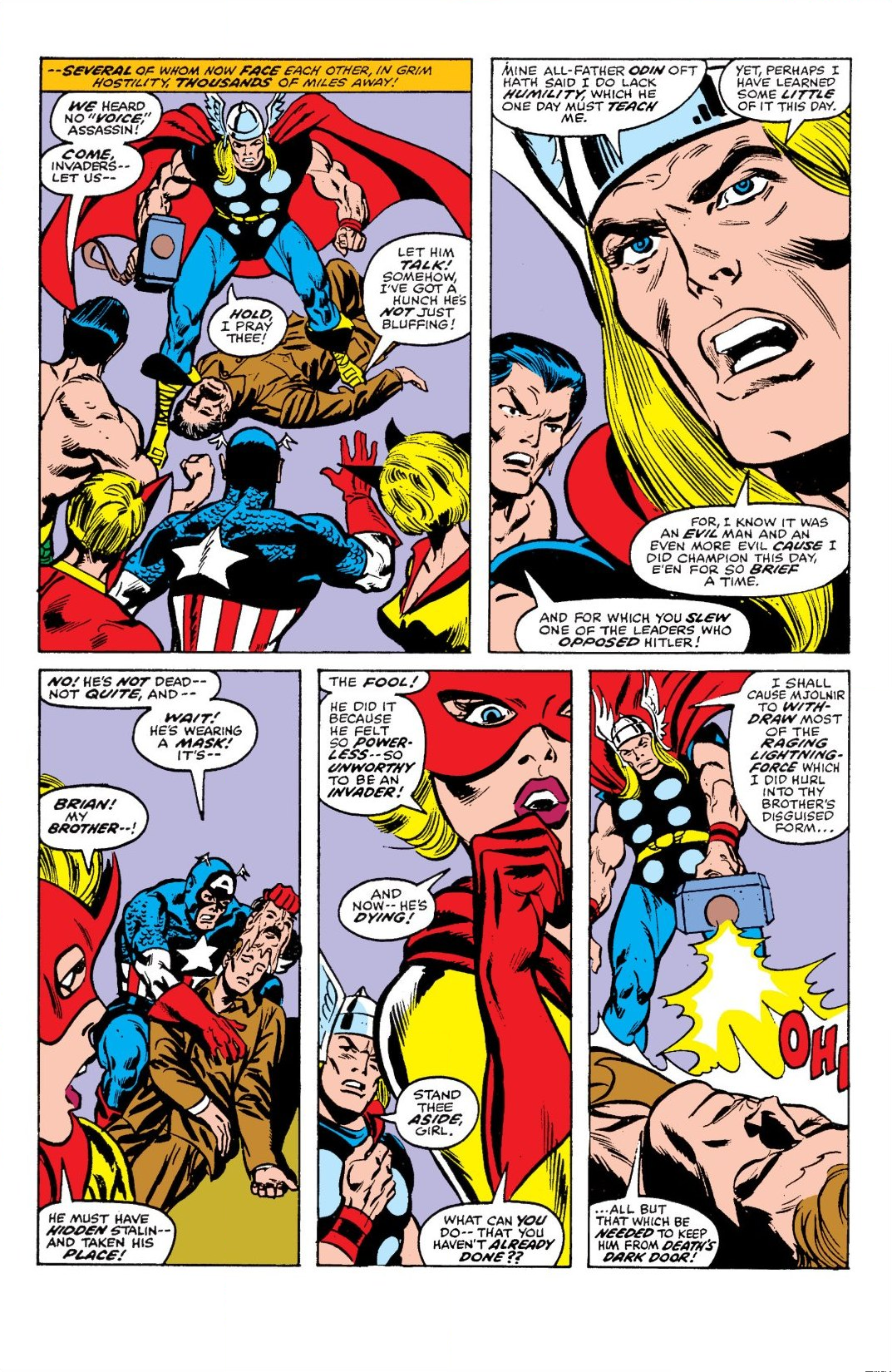 Read online The Invaders Classic comic -  Issue # TPB 2 (Part 2) - 81