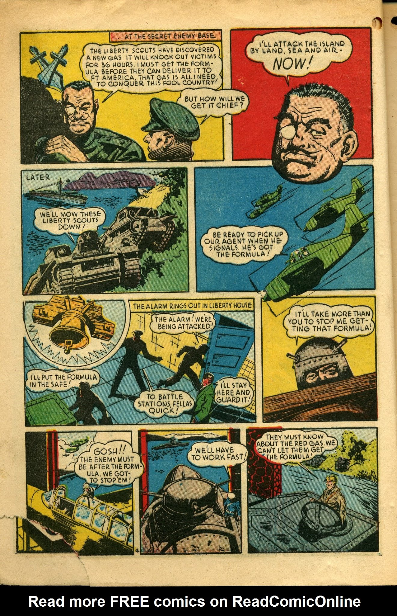 Read online Liberty Scouts Comics comic -  Issue #3 - 6