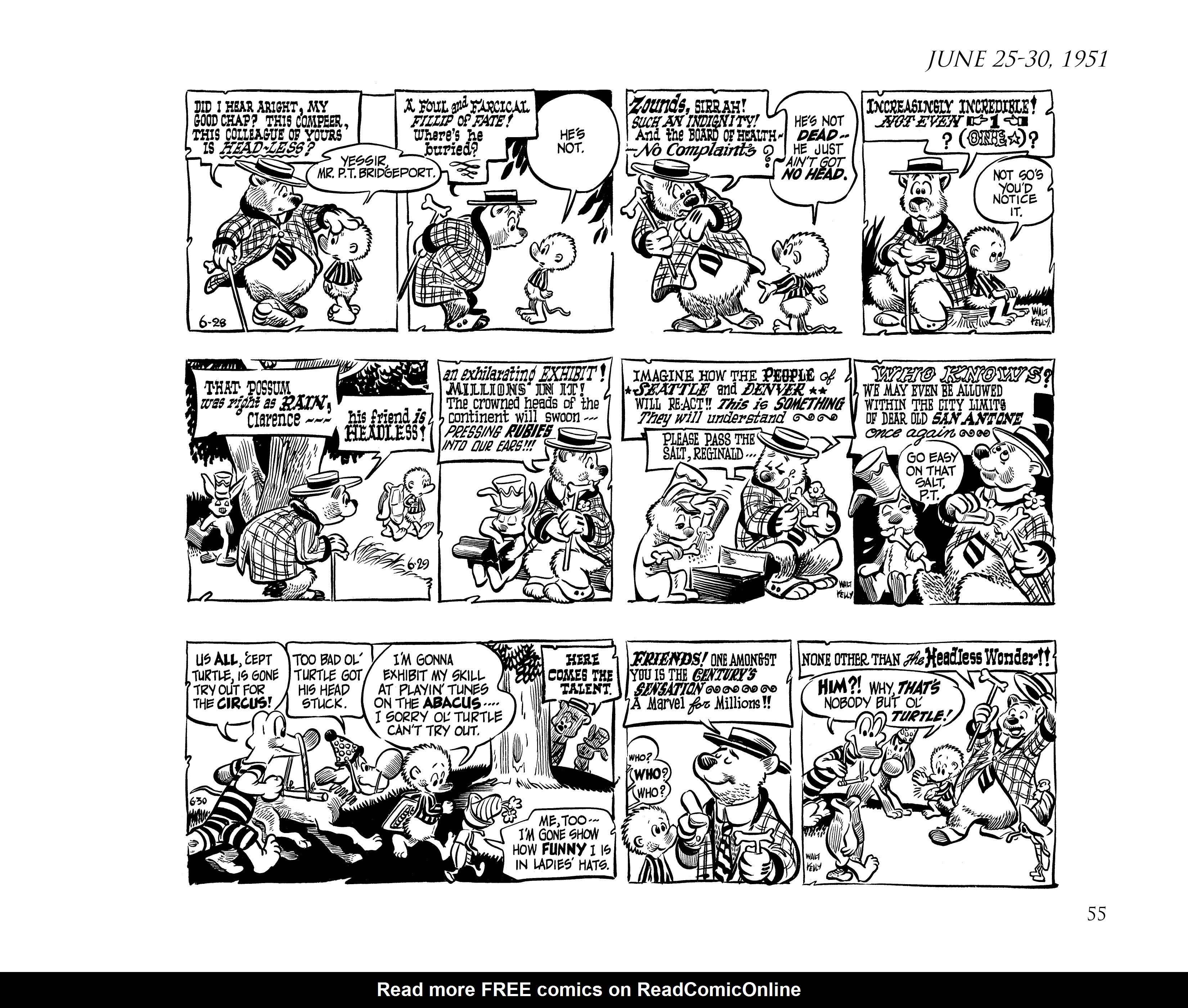 Read online Pogo by Walt Kelly: The Complete Syndicated Comic Strips comic -  Issue # TPB 2 (Part 1) - 73