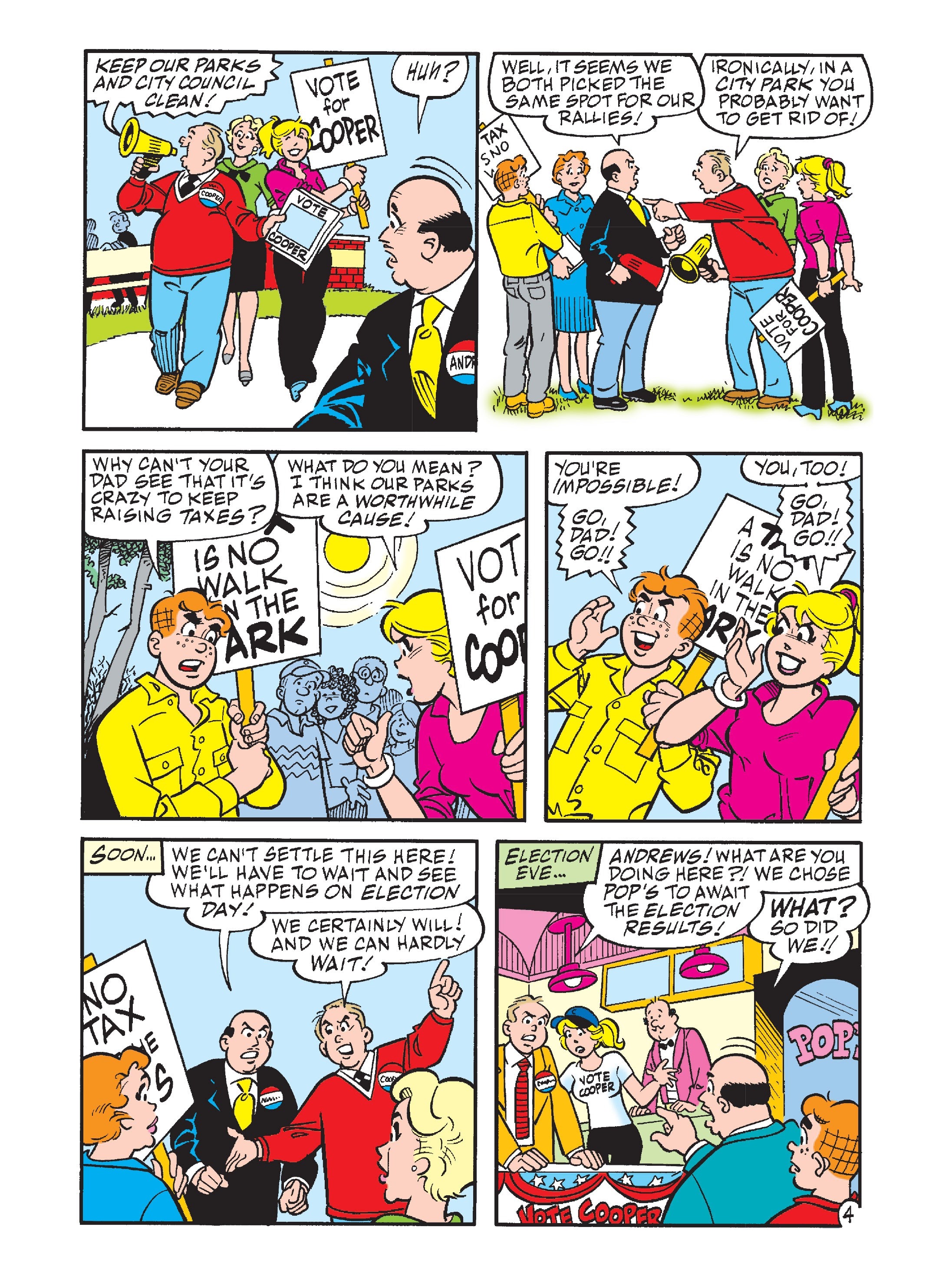 Read online Archie's Double Digest Magazine comic -  Issue #255 - 206