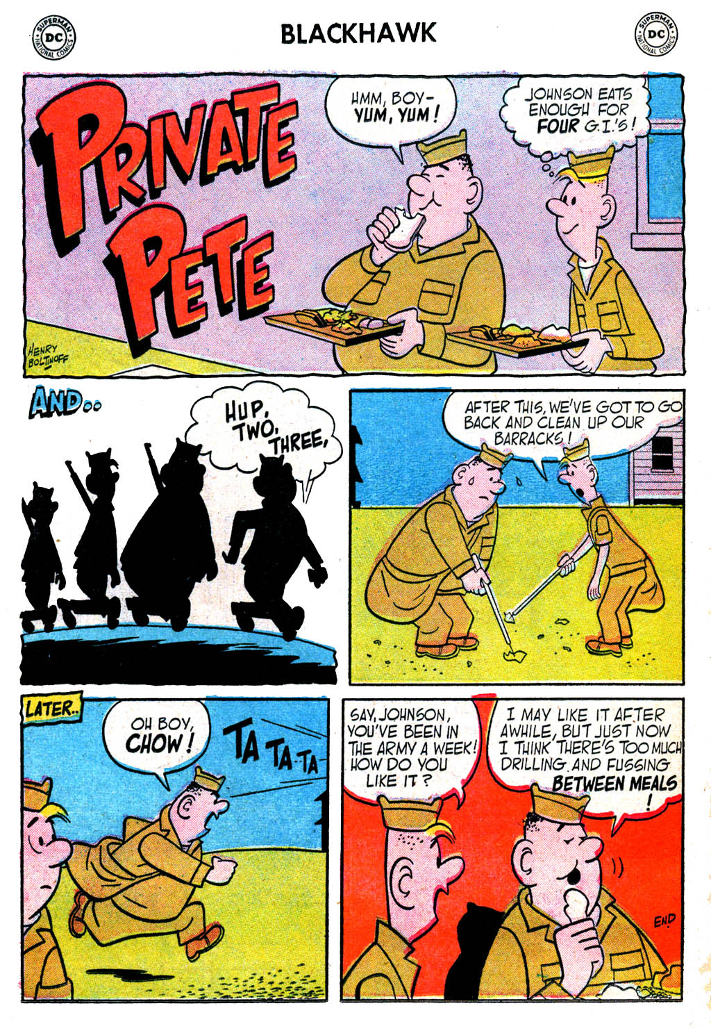 Read online Blackhawk (1957) comic -  Issue #111 - 22