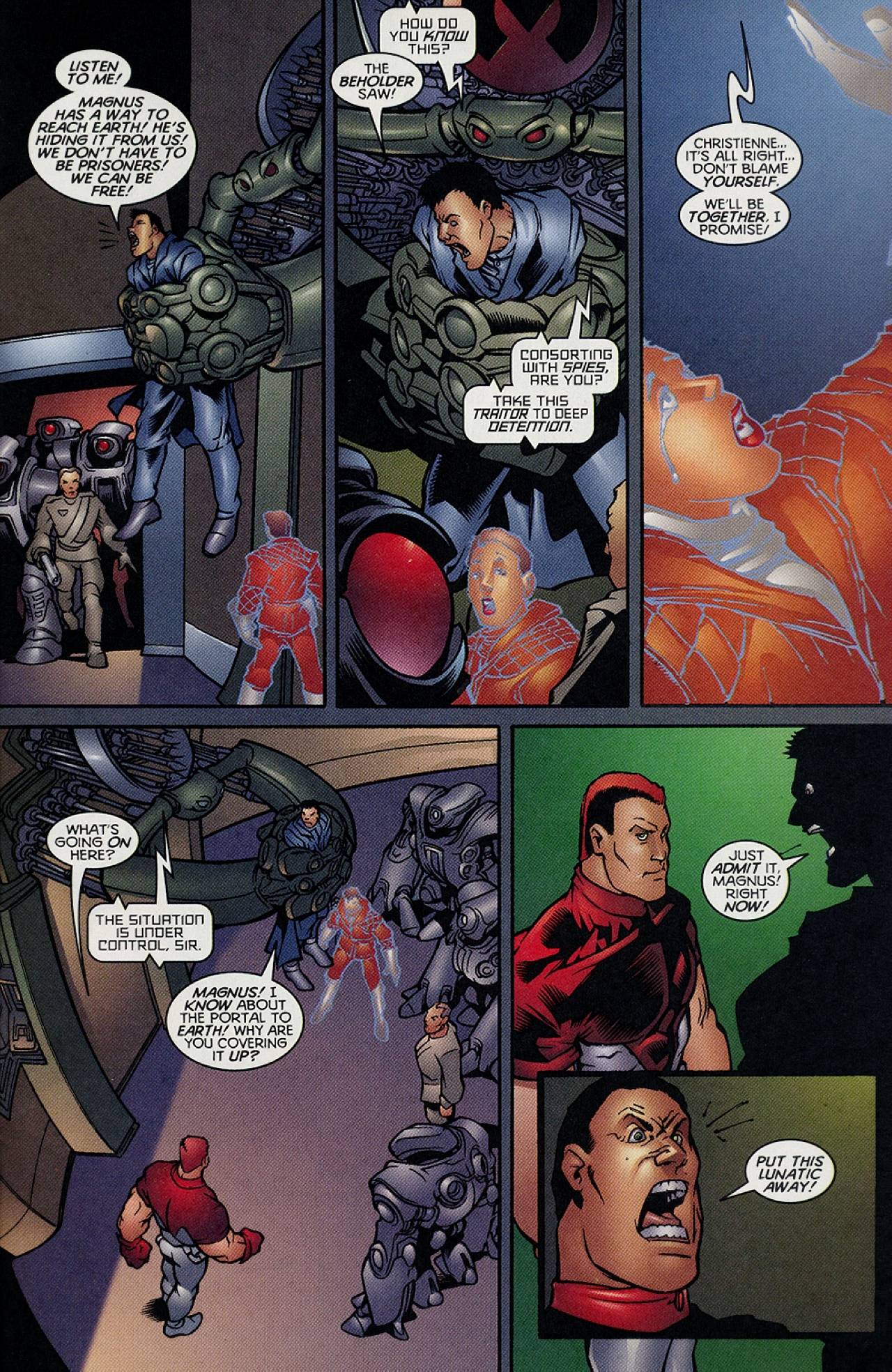 Read online Magnus Robot Fighter (1997) comic -  Issue #17 - 20