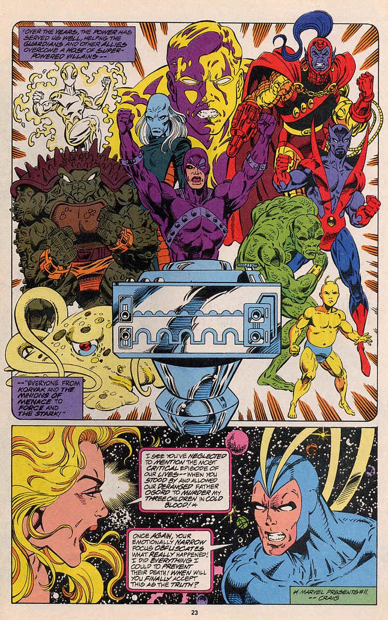 Read online Guardians of the Galaxy (1990) comic -  Issue #45 - 19
