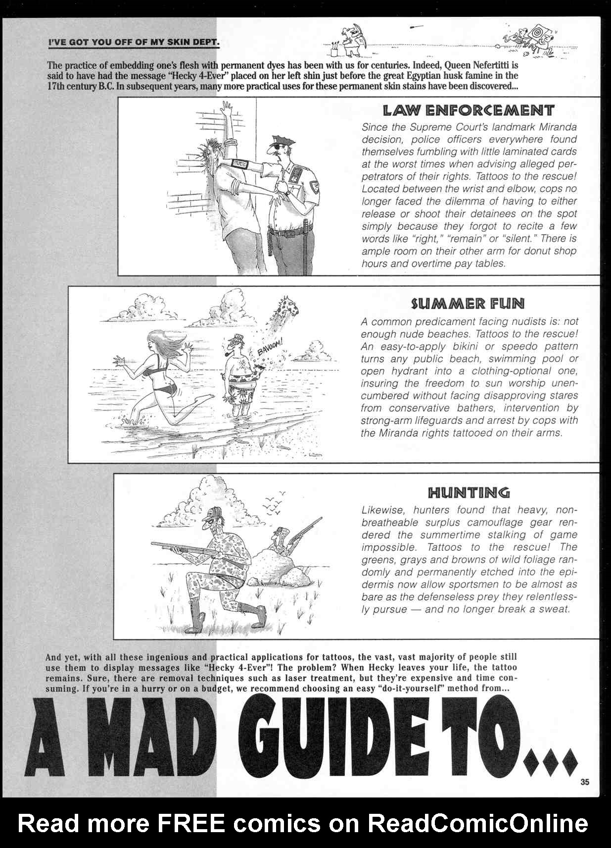 Read online MAD comic -  Issue #342 - 37