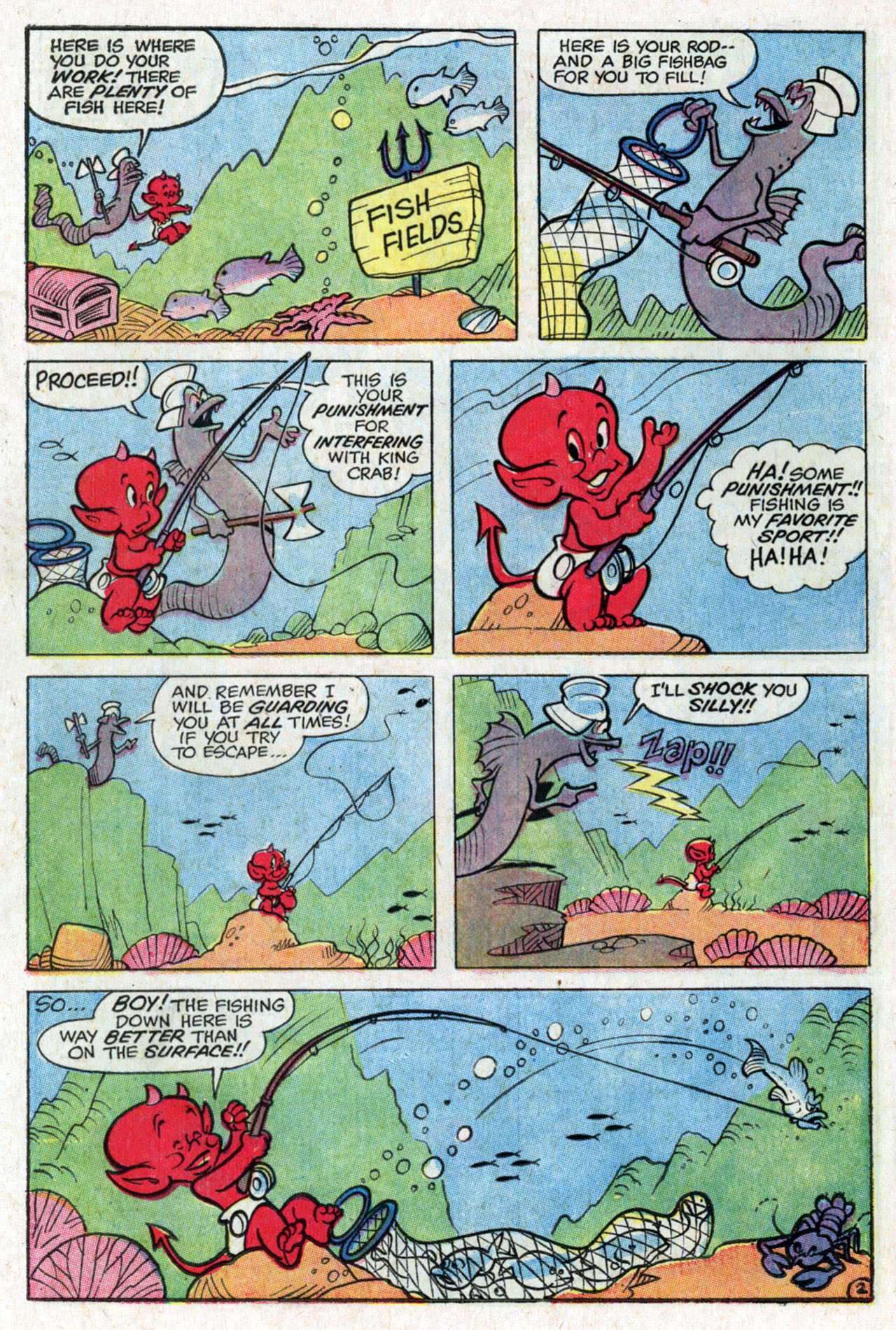 Read online Hot Stuff, the Little Devil comic -  Issue #75 - 22
