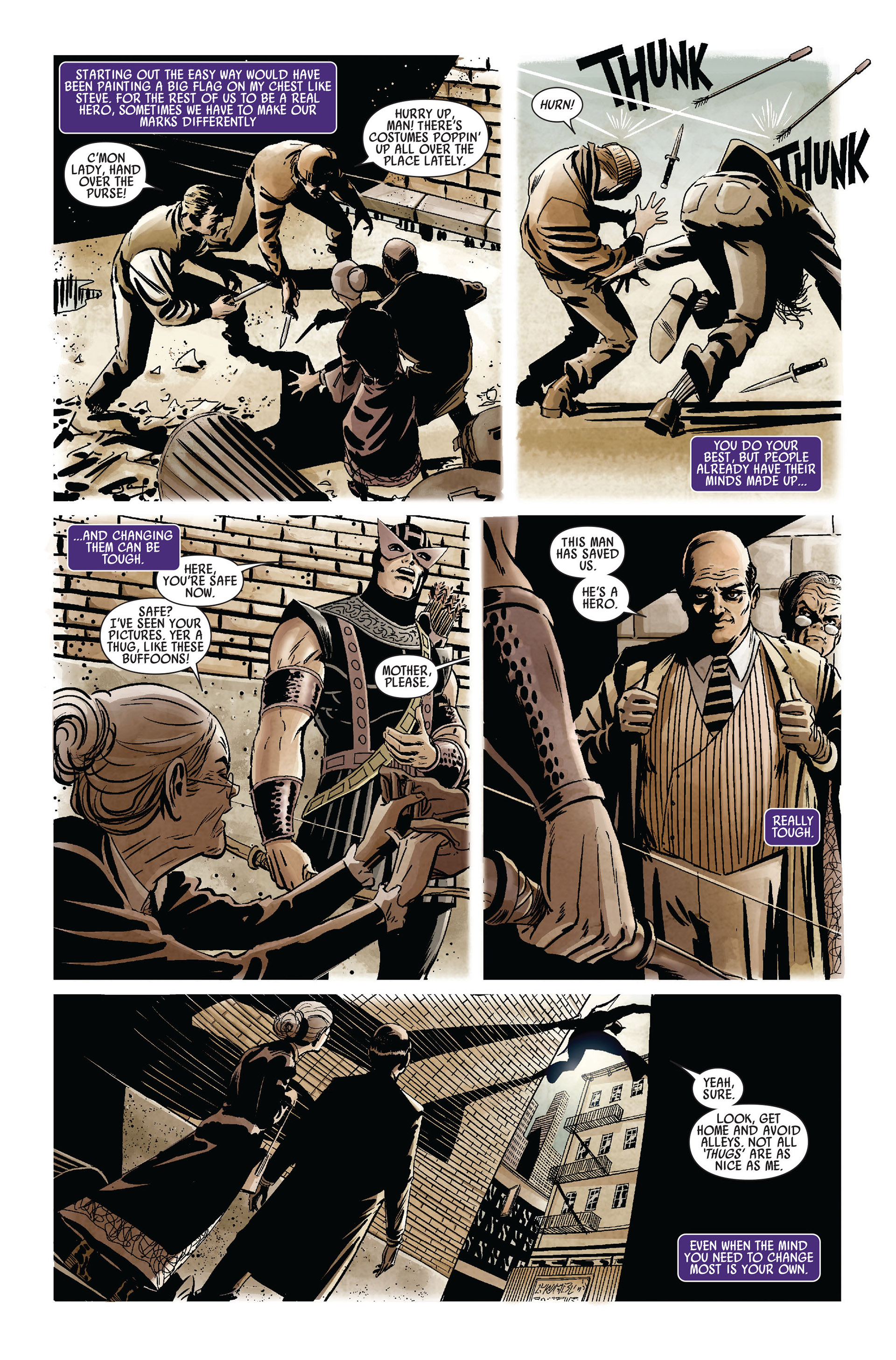 Read online Hawkeye: Blindspot comic -  Issue #2 - 8