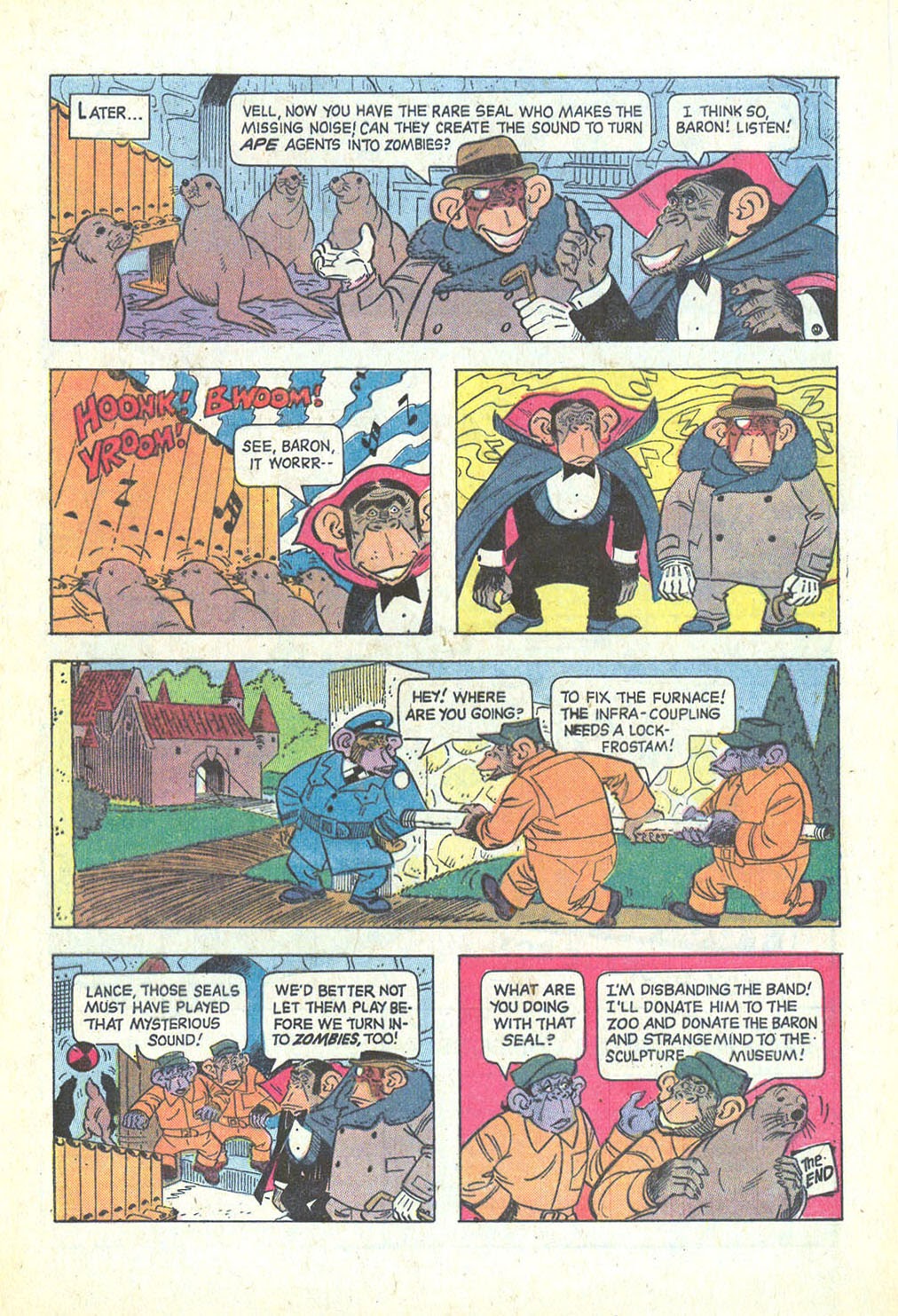 Read online Lancelot Link Secret Chimp comic -  Issue #3 - 32
