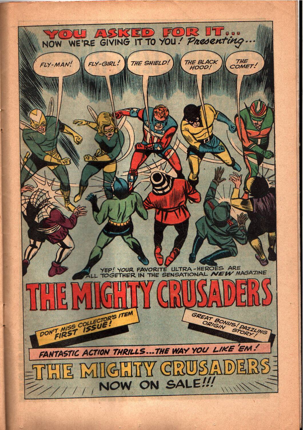 Read online Fly Man comic -  Issue #33 - 22