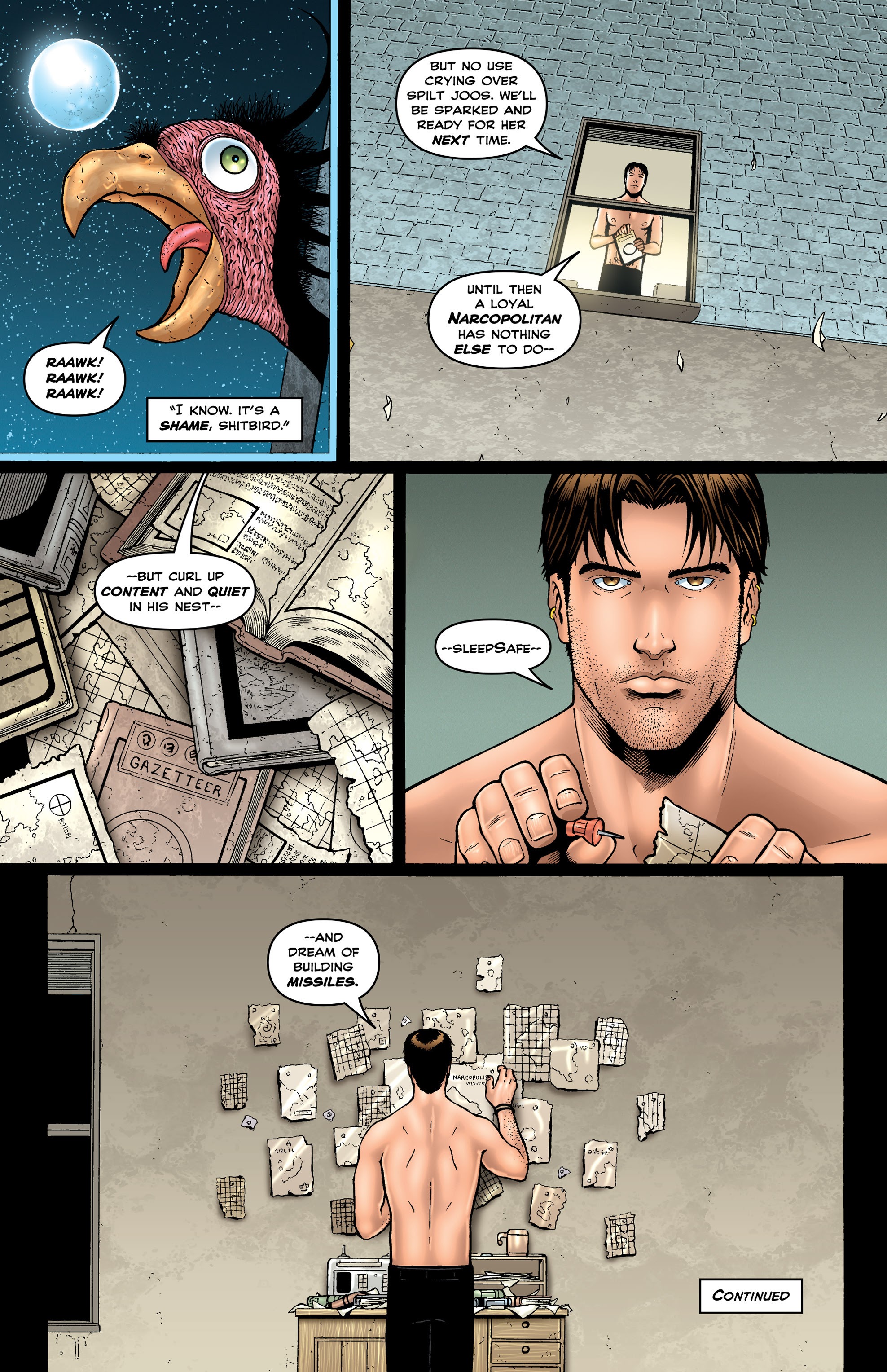 Read online Jamie Delano's Narcopolis comic -  Issue #1 - 24