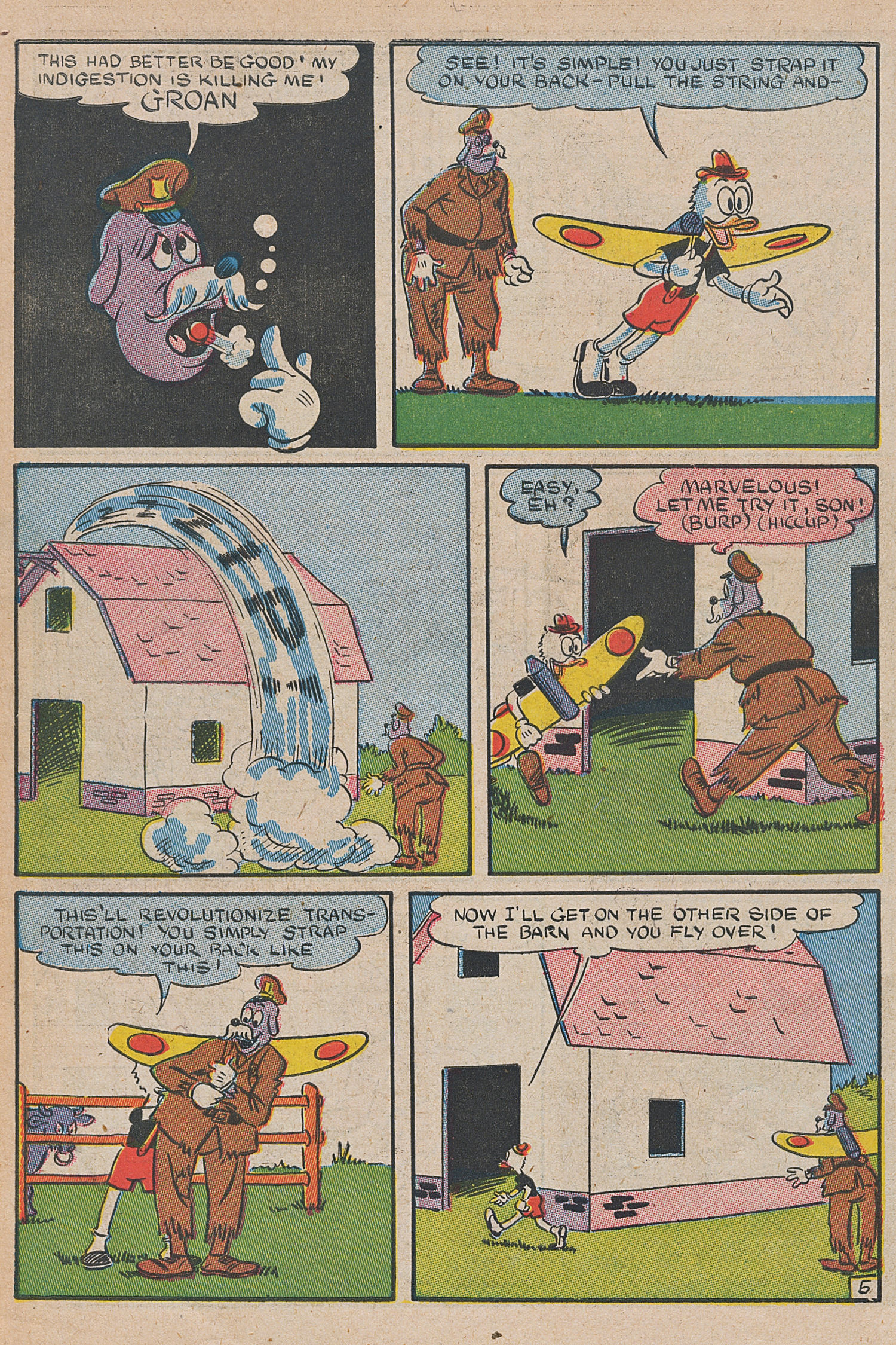 Read online Super Duck Comics comic -  Issue #8 - 44