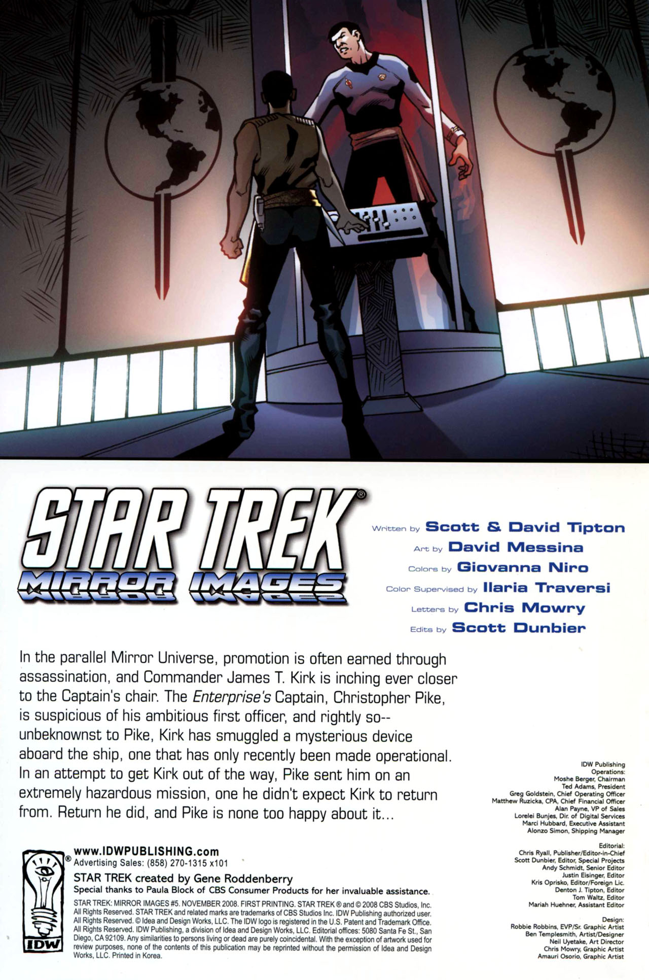 Read online Star Trek: Mirror Images comic -  Issue #5 - 2