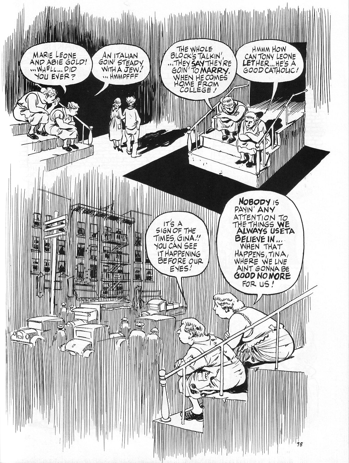Read online Dropsie Avenue, The Neighborhood comic -  Issue # Full - 77