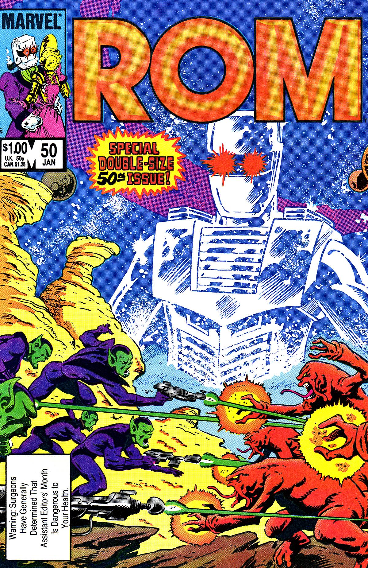 Read online ROM (1979) comic -  Issue #50 - 1