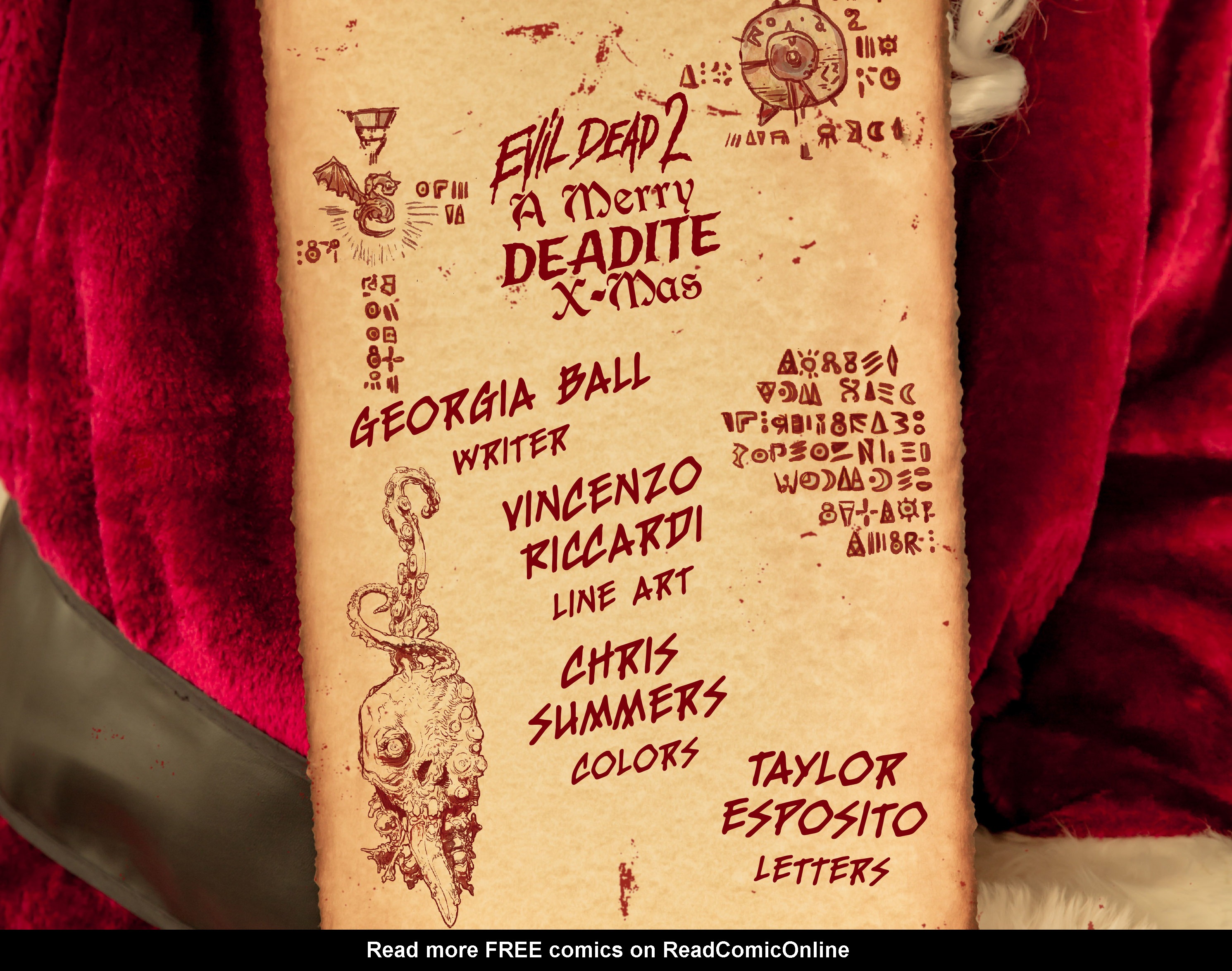 Read online Evil Dead 2: A Merry Deadite X-Mas comic -  Issue #2 - 2