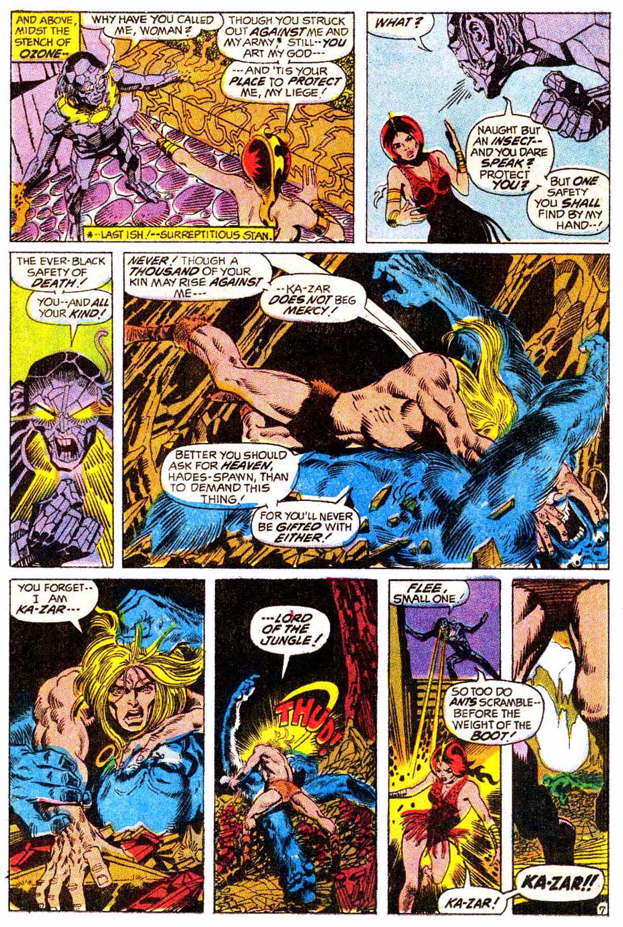 Read online Astonishing Tales (1970) comic -  Issue #5 - 18