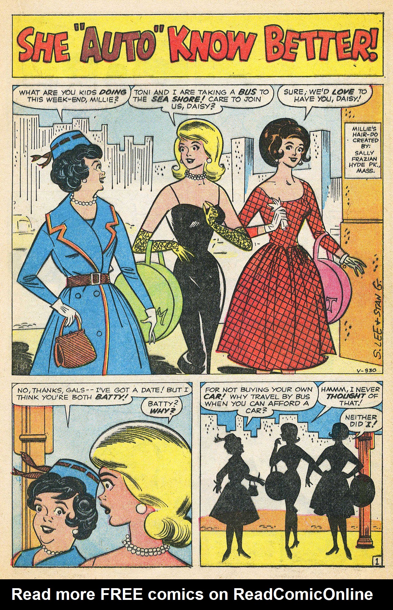 Read online Life With Millie comic -  Issue #19 - 21