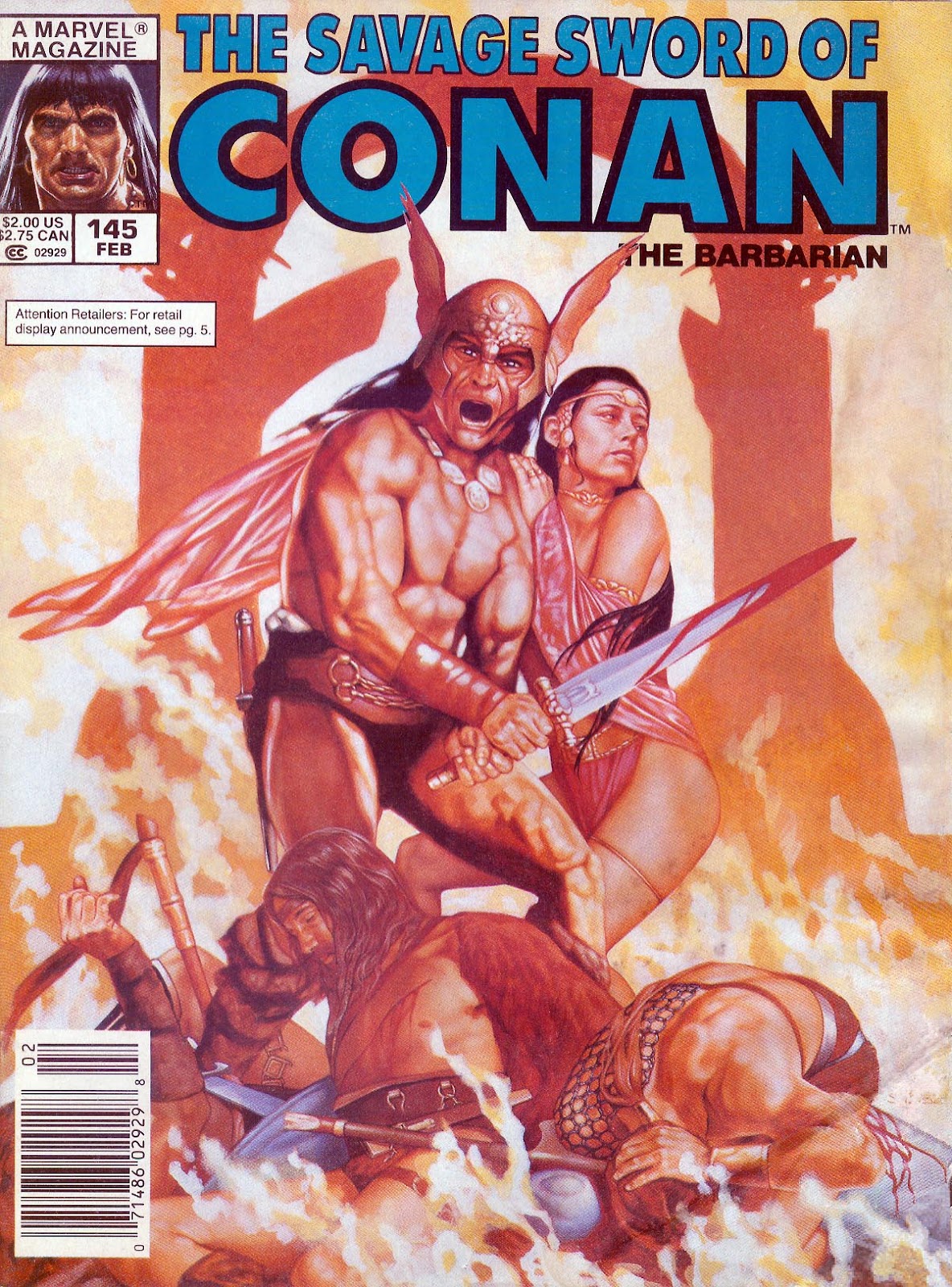 The Savage Sword Of Conan issue 145 - Page 1