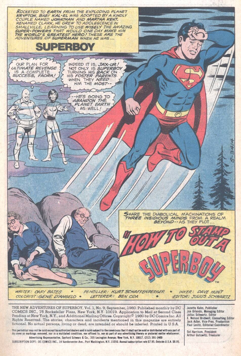 Read online The New Adventures of Superboy comic -  Issue #9 - 2