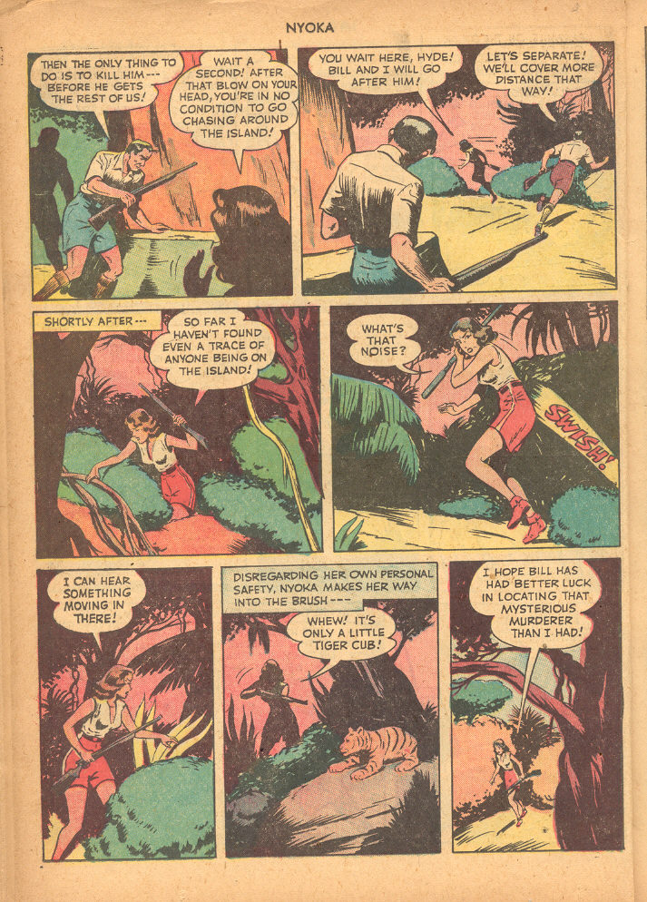 Read online Nyoka the Jungle Girl (1945) comic -  Issue #26 - 14