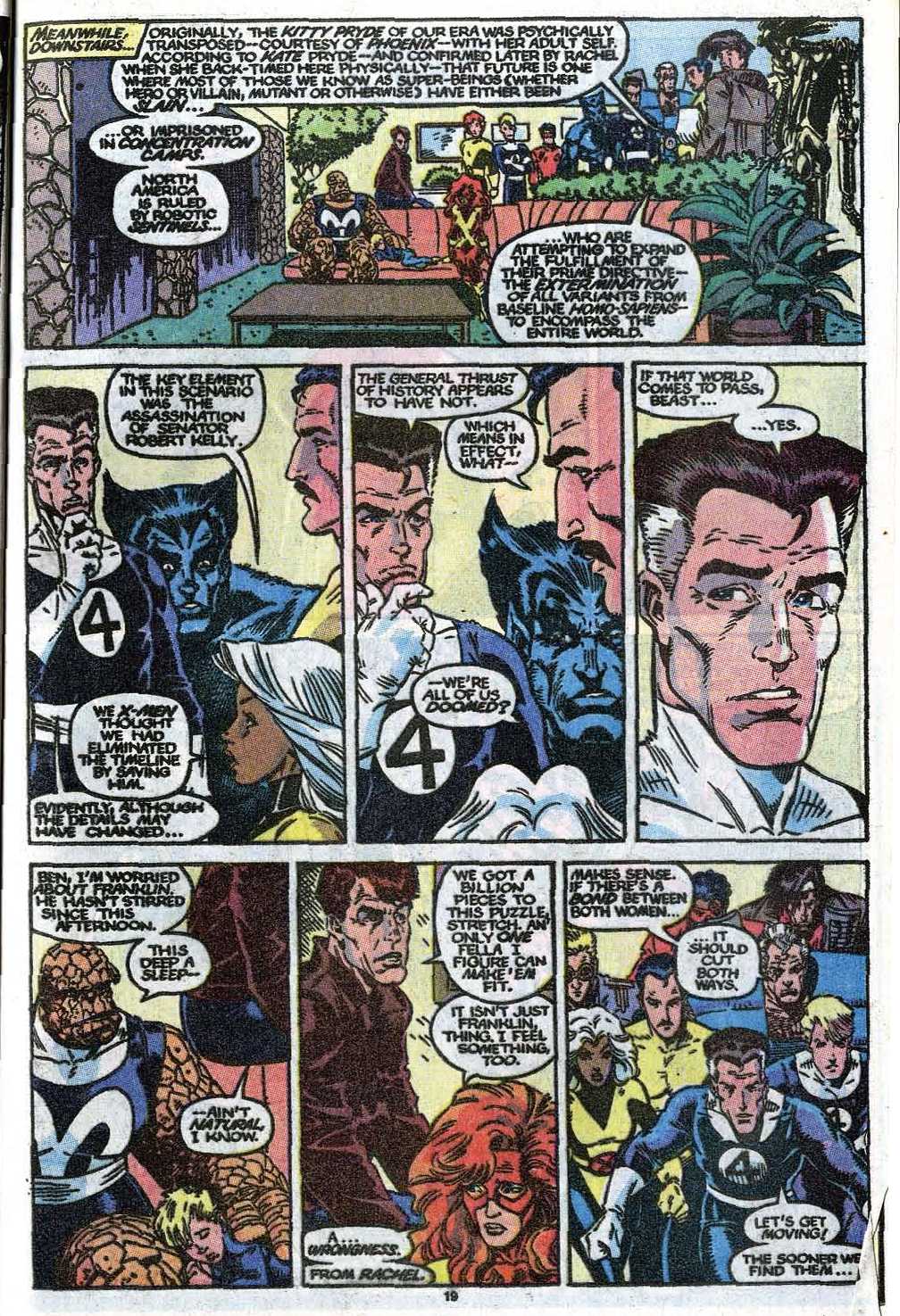 Read online X-Men Annual comic -  Issue #14 - 21