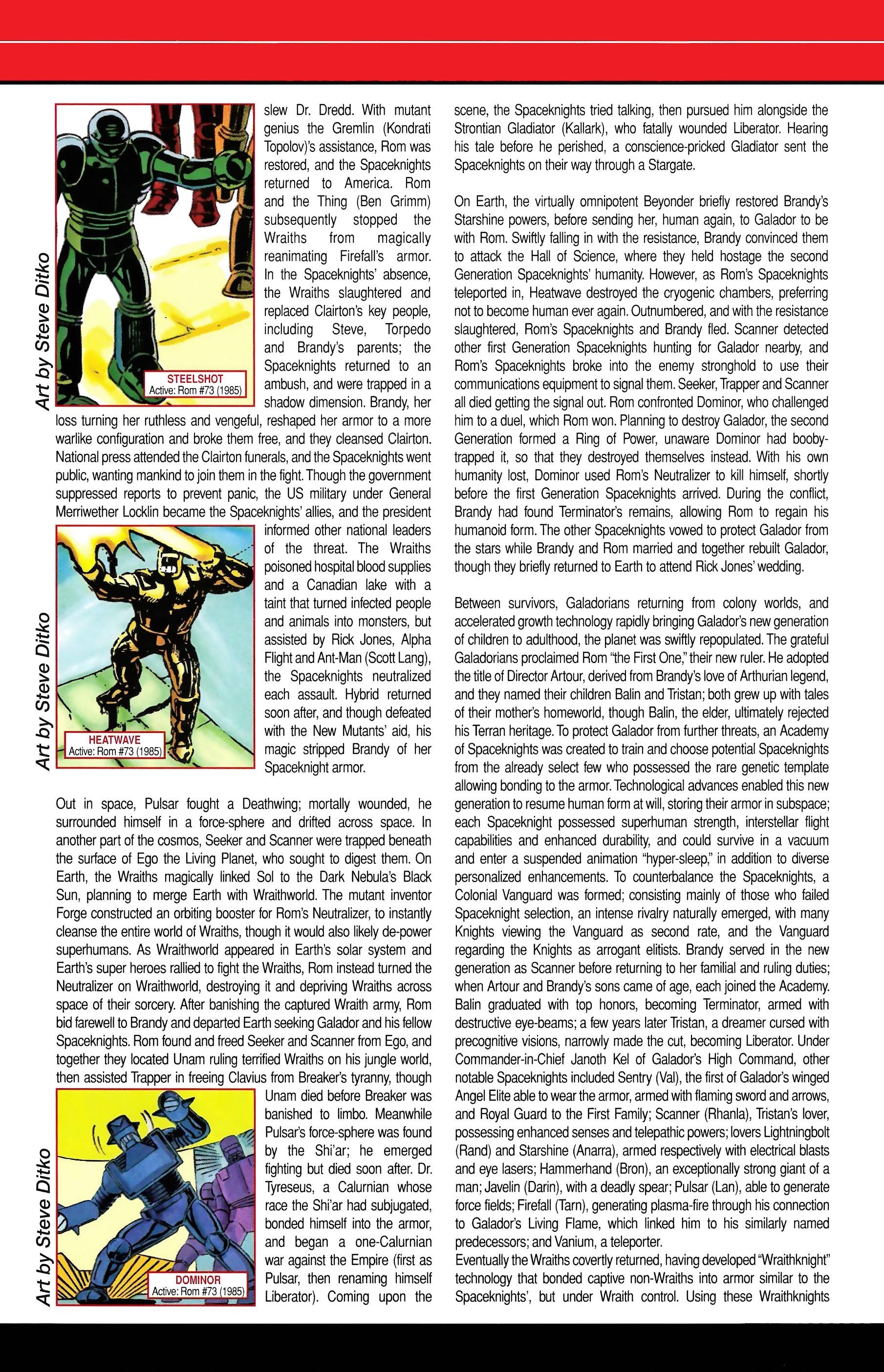 Read online Official Handbook of the Marvel Universe A to Z comic -  Issue # TPB 10 (Part 2) - 134