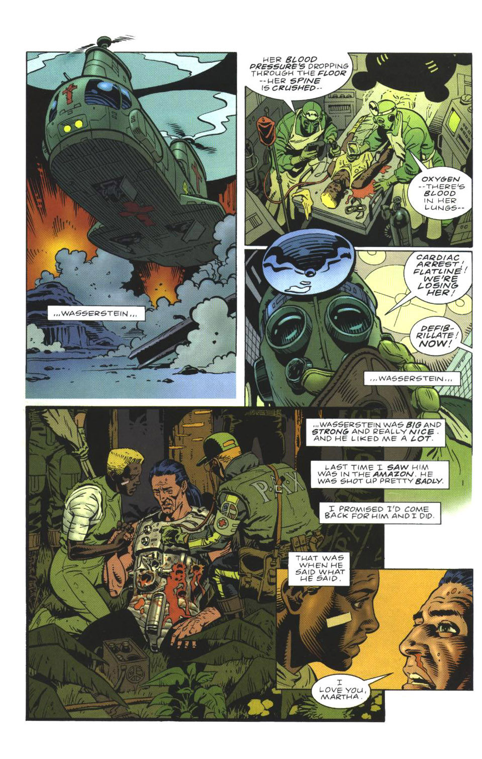 Read online Martha Washington Goes To War comic -  Issue # TPB - 26