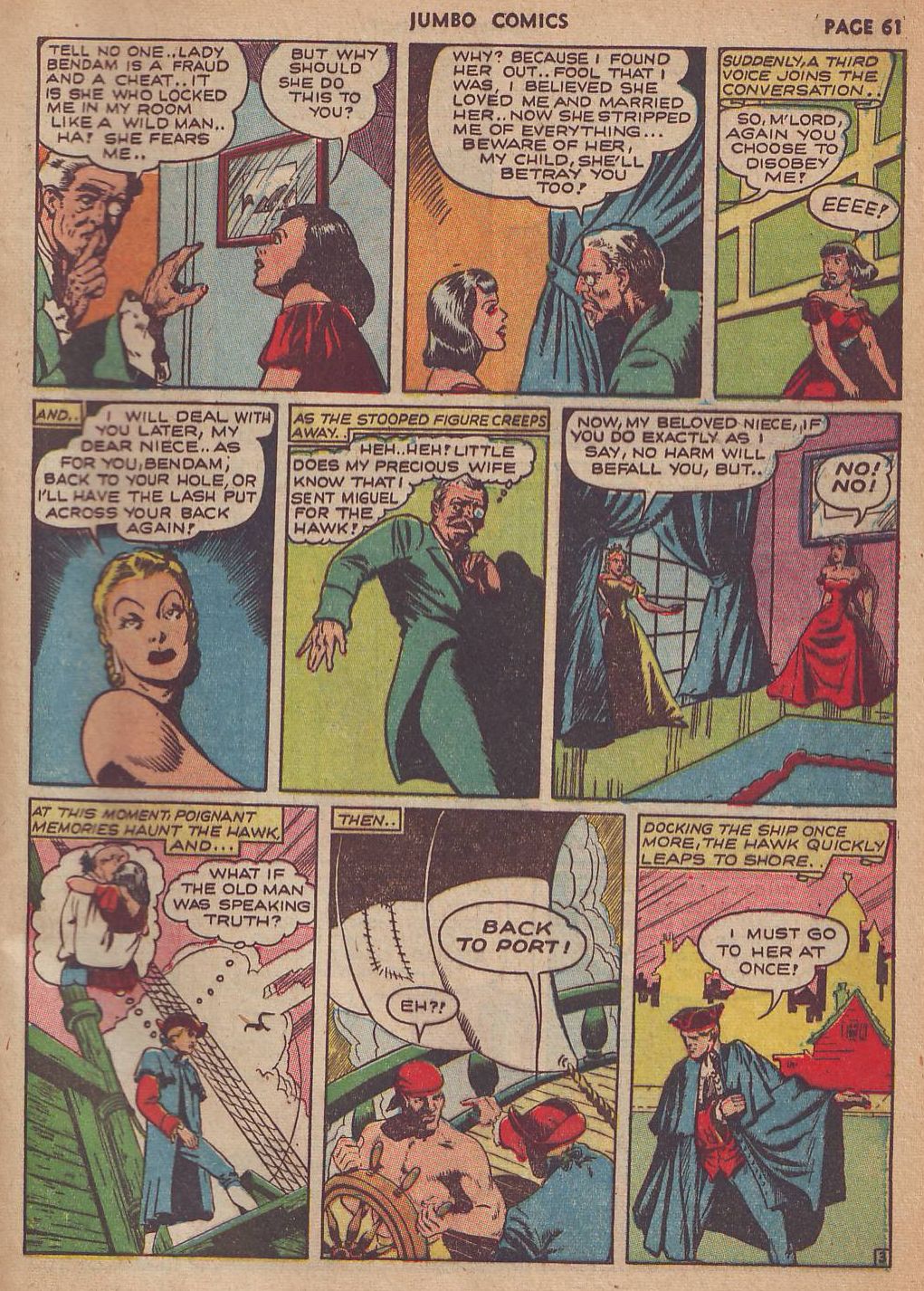 Read online Jumbo Comics comic -  Issue #39 - 62