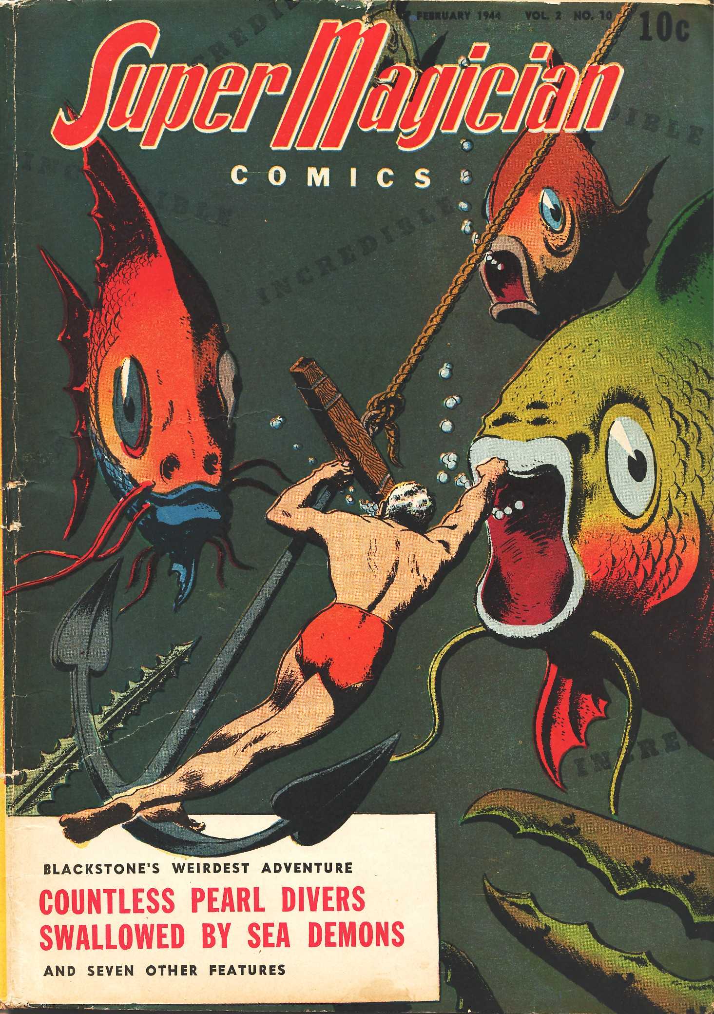 Read online Super-Magician Comics comic -  Issue #22 - 1