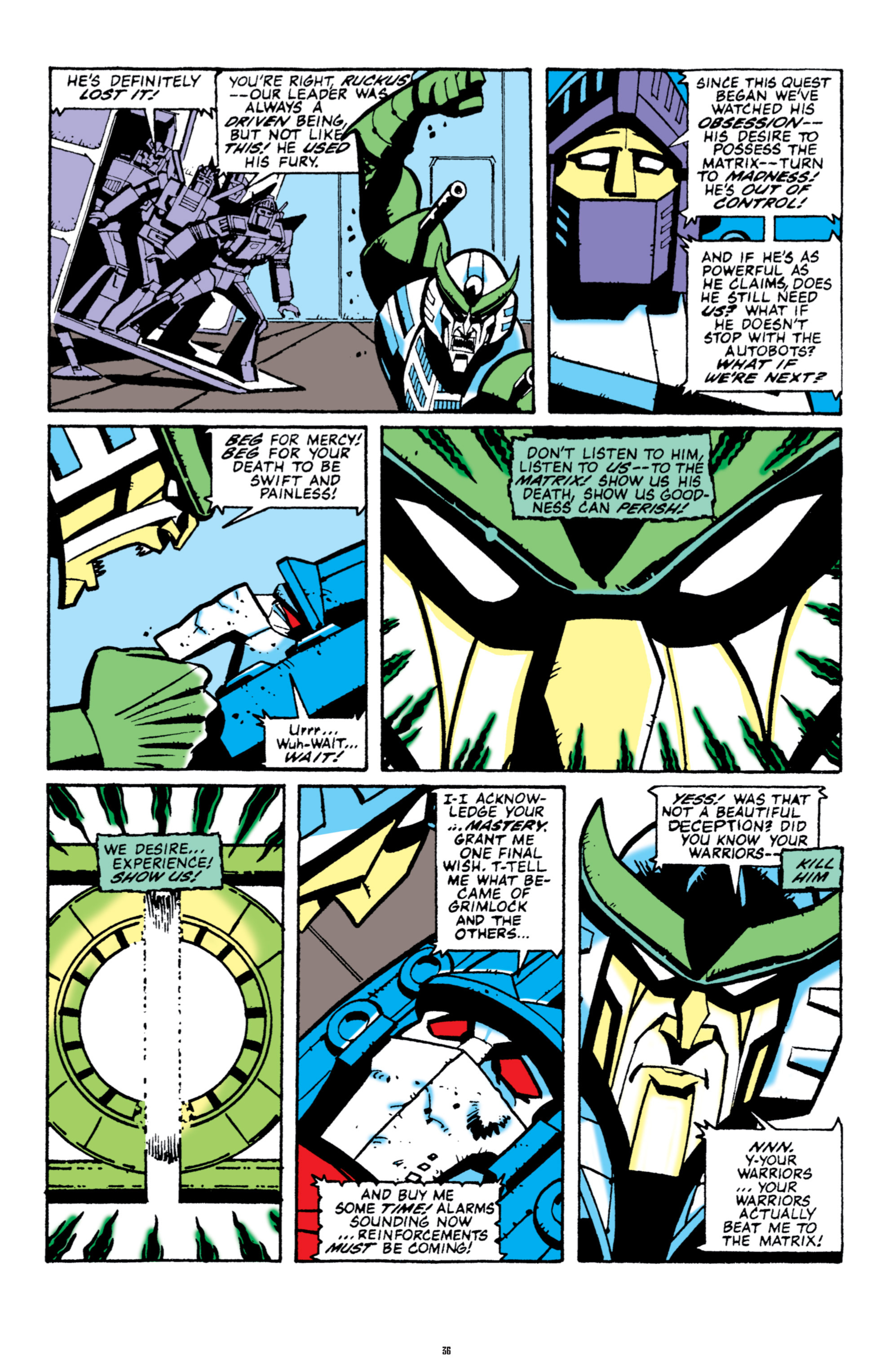 Read online The Transformers Classics comic -  Issue # TPB 6 - 37