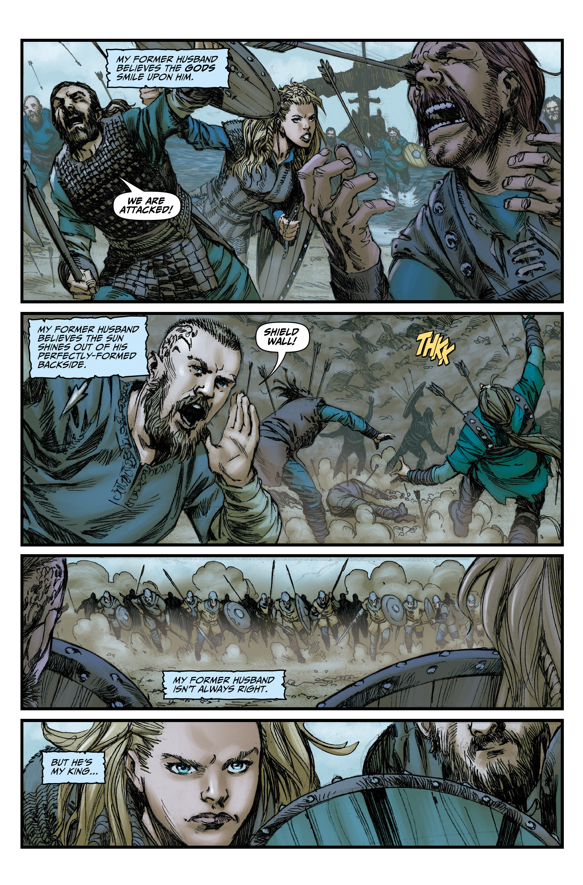Read online Vikings: Godhead comic -  Issue #3 - 3