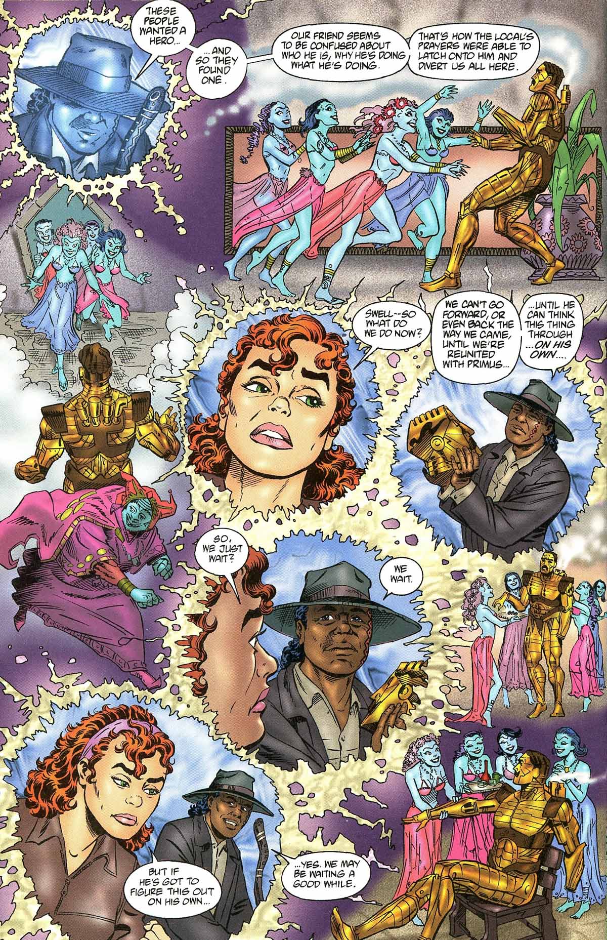 Read online Neil Gaiman's Mr. Hero - The Newmatic Man (1995) comic -  Issue #12 - 9