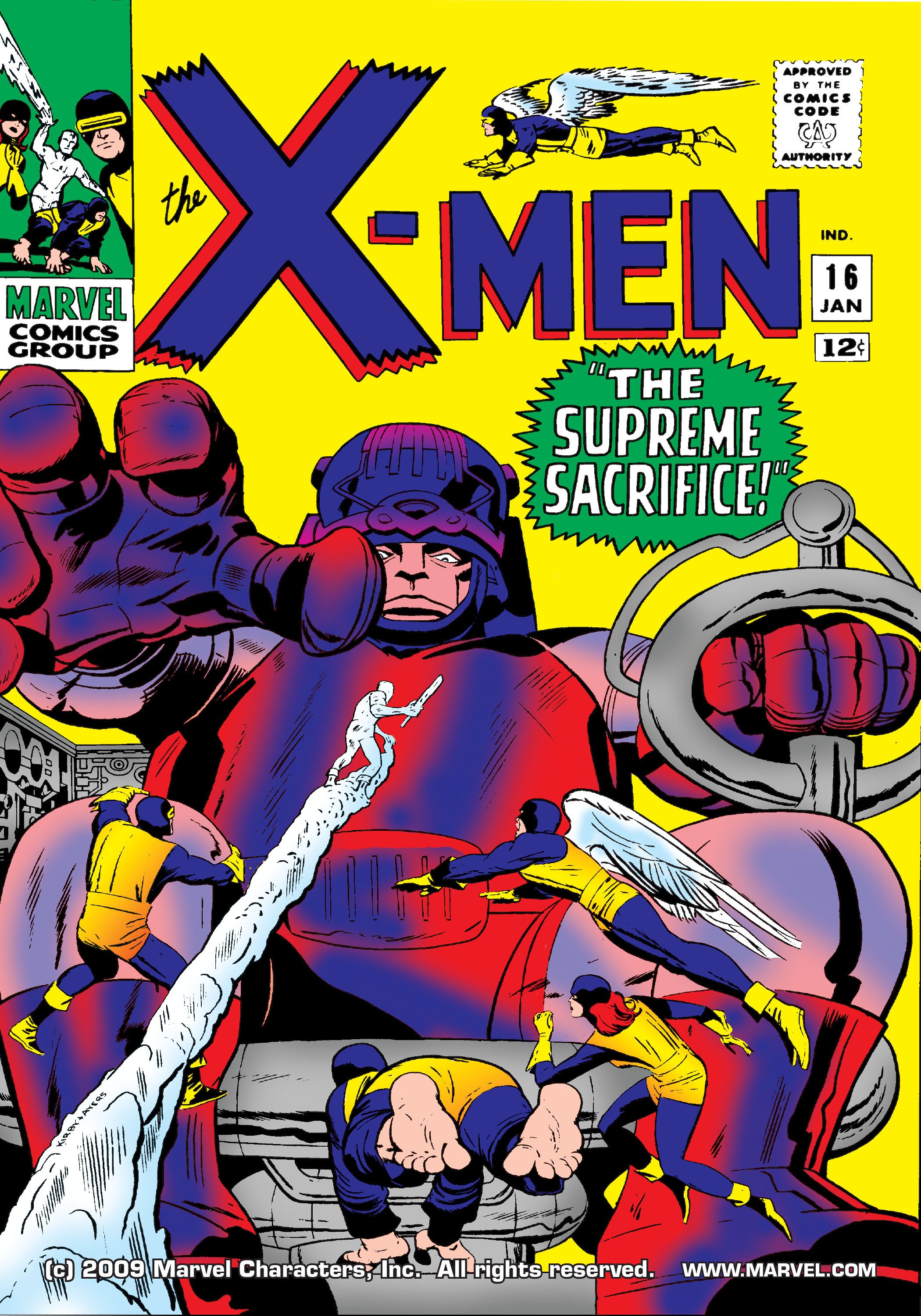 Read online Uncanny X-Men (1963) comic -  Issue #16 - 1