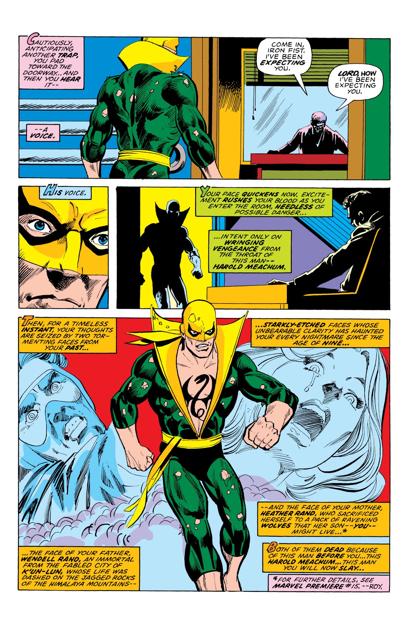 Read online Marvel Masterworks: Iron Fist comic -  Issue # TPB 1 (Part 1) - 71