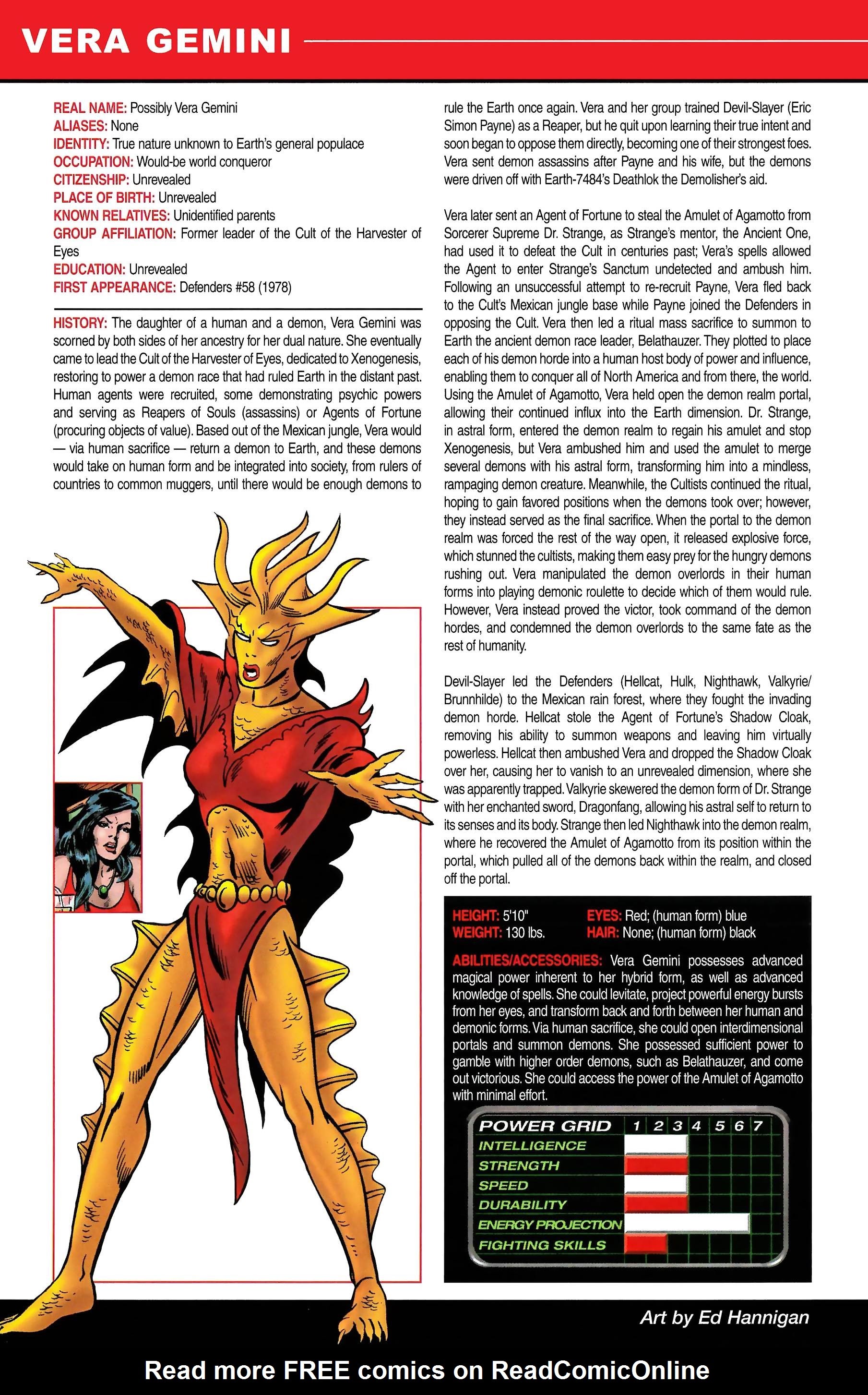 Read online Official Handbook of the Marvel Universe A to Z comic -  Issue # TPB 4 (Part 2) - 64