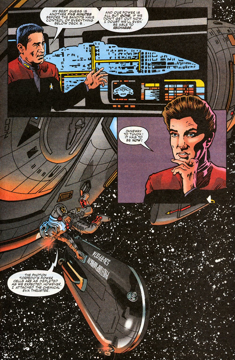 Read online Star Trek: Voyager comic -  Issue #9 - 26