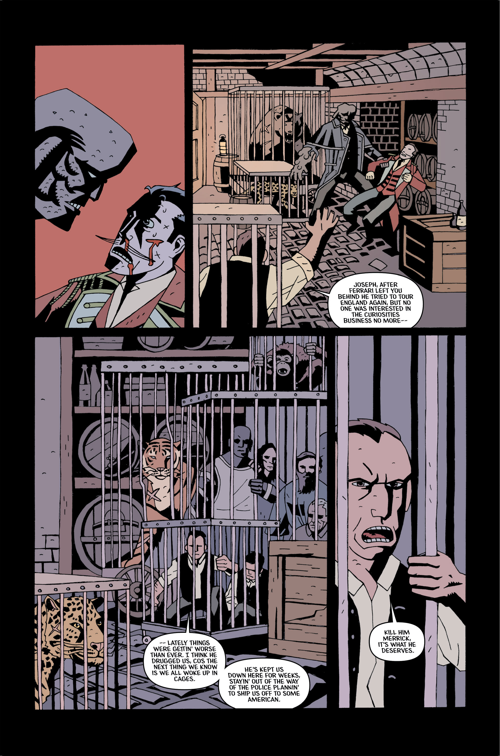 Read online Merrick: The Sensational Elephantman comic -  Issue #4 - 3