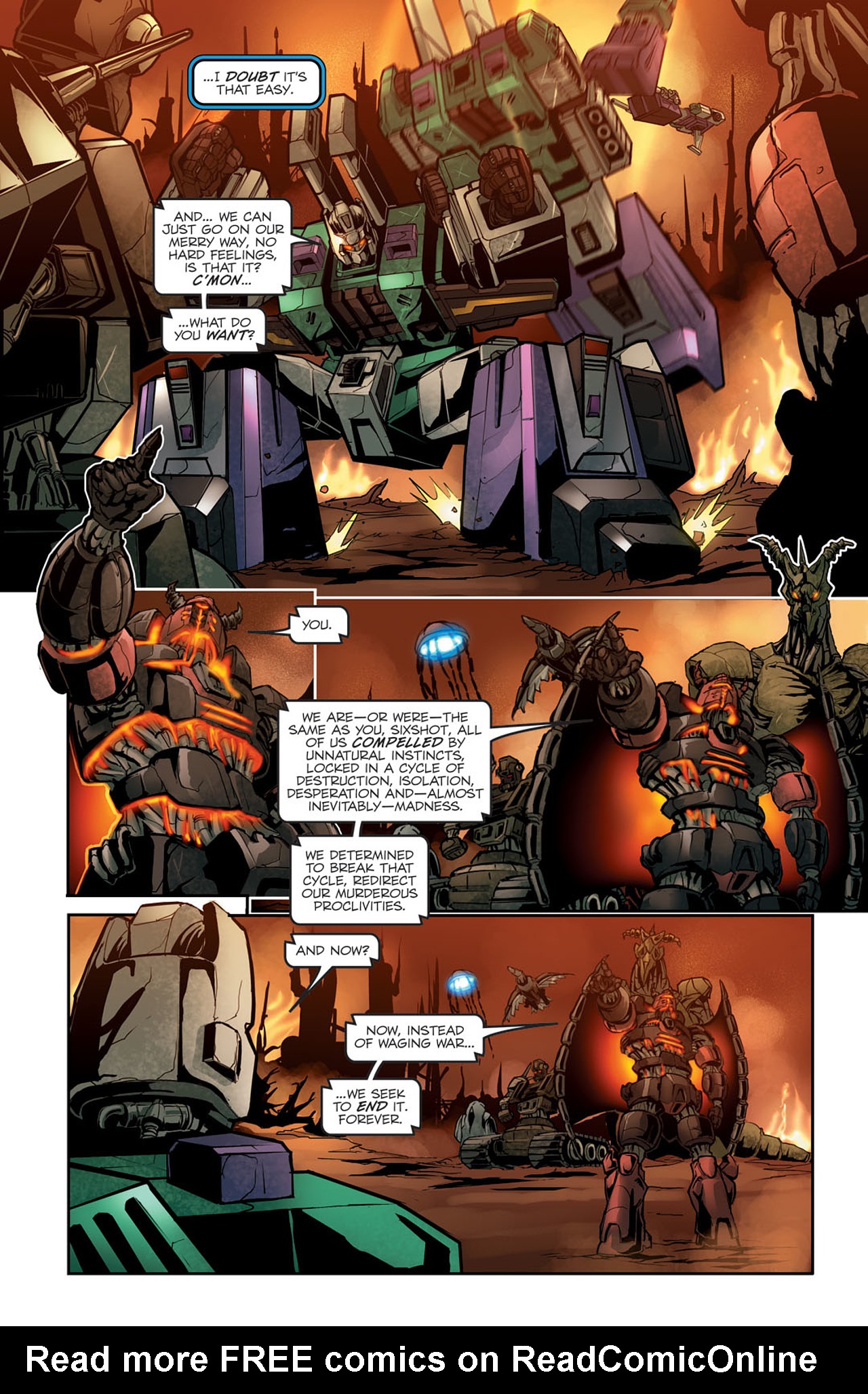 Read online Transformers Spotlight: Sixshot comic -  Issue # Full - 20