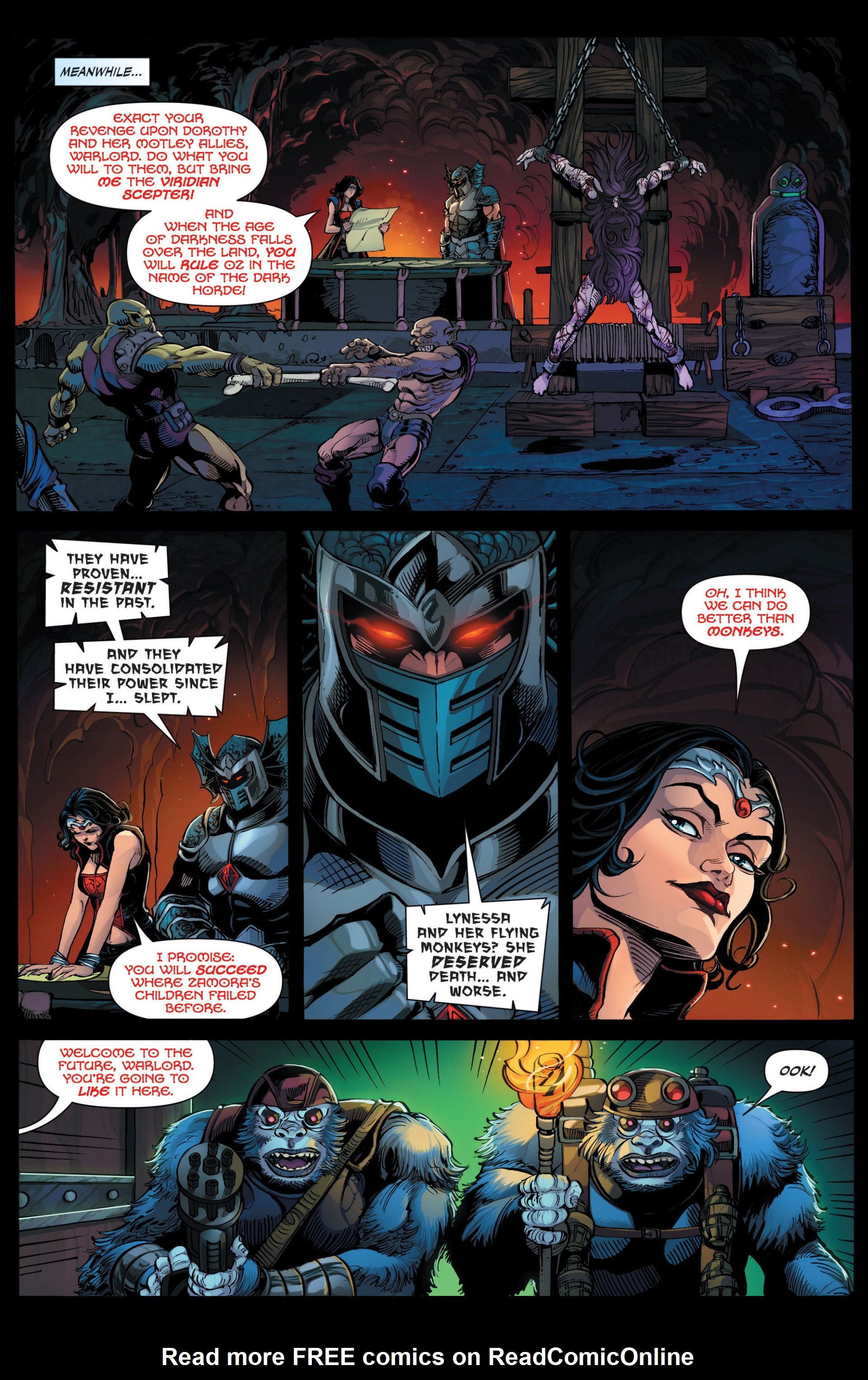 Read online Grimm Fairy Tales presents Oz: Age of Darkness comic -  Issue # Full - 14