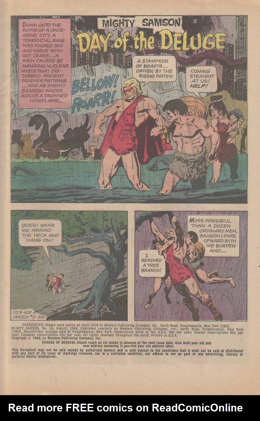Read online Mighty Samson (1964) comic -  Issue #19 - 3