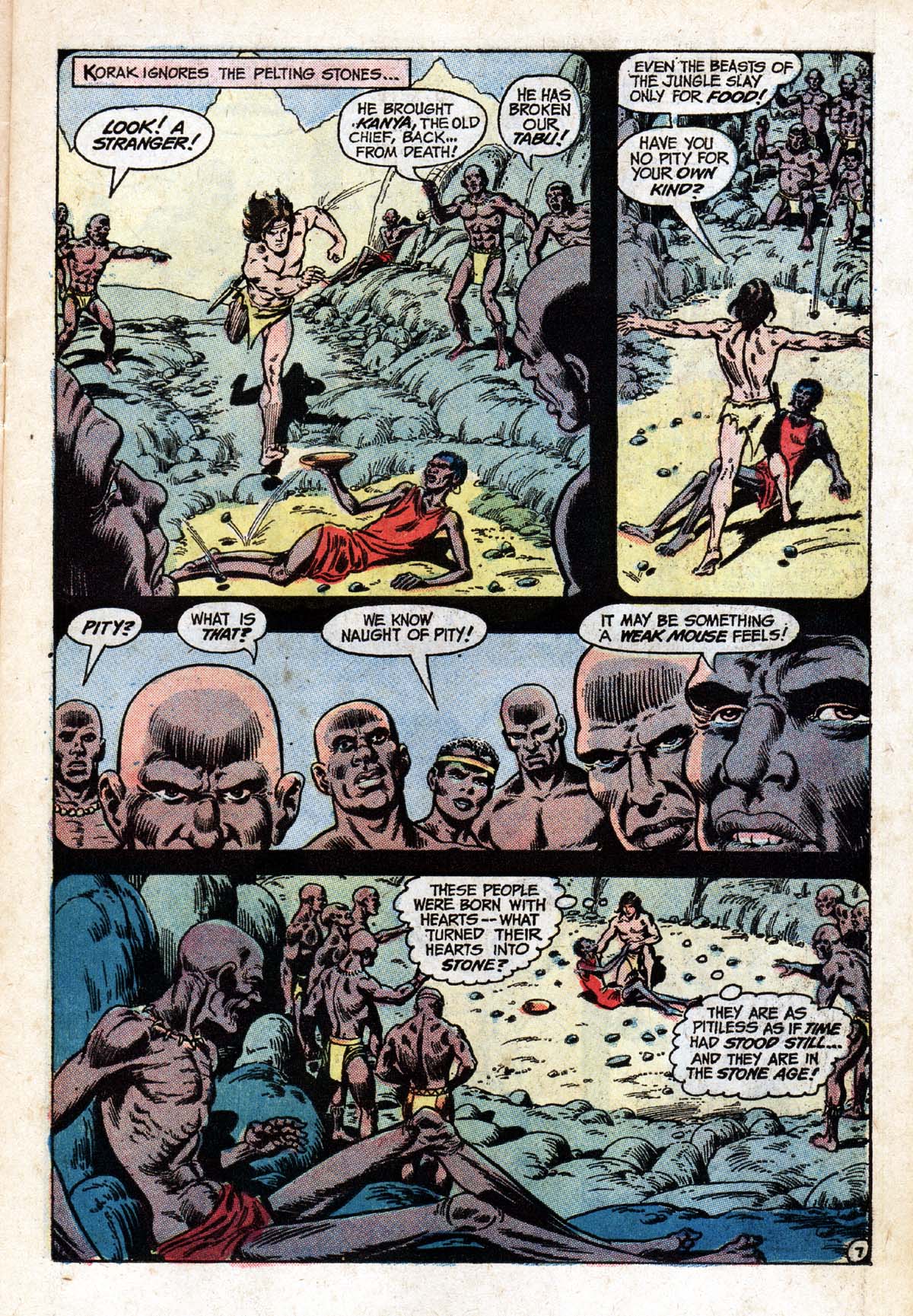 Read online Korak, Son of Tarzan (1972) comic -  Issue #53 - 7