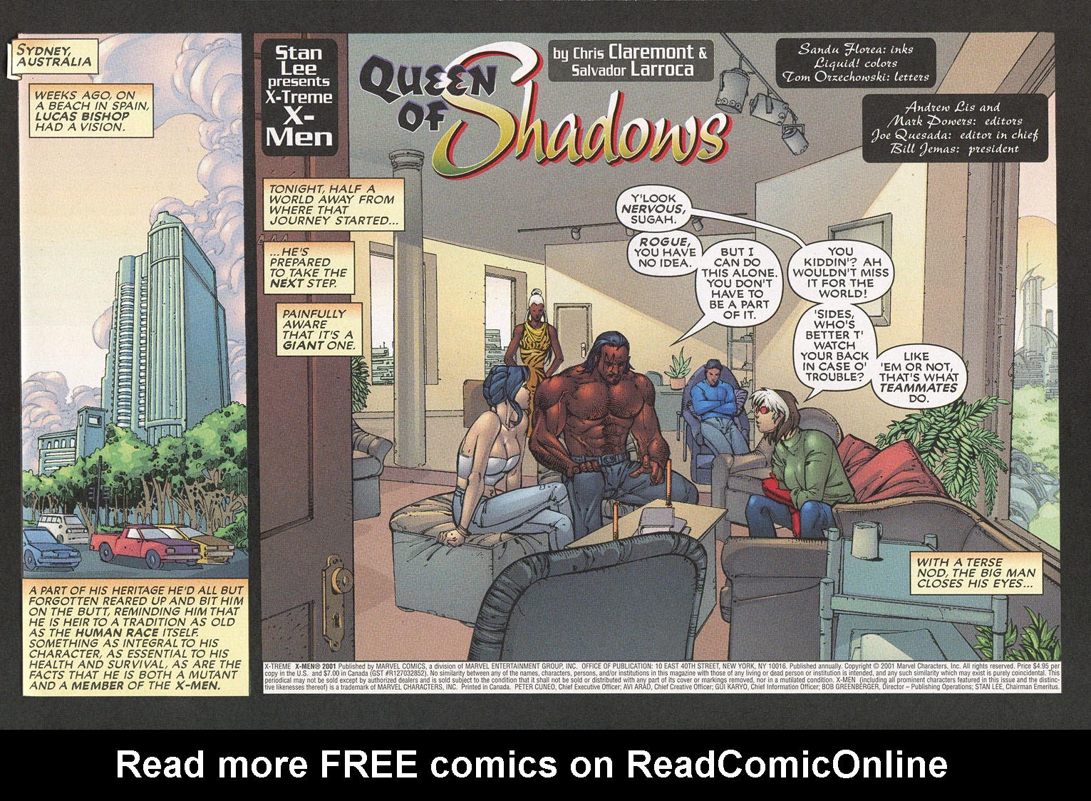 Read online X-Treme X-Men (2001) comic -  Issue # _Annual 1 - 2