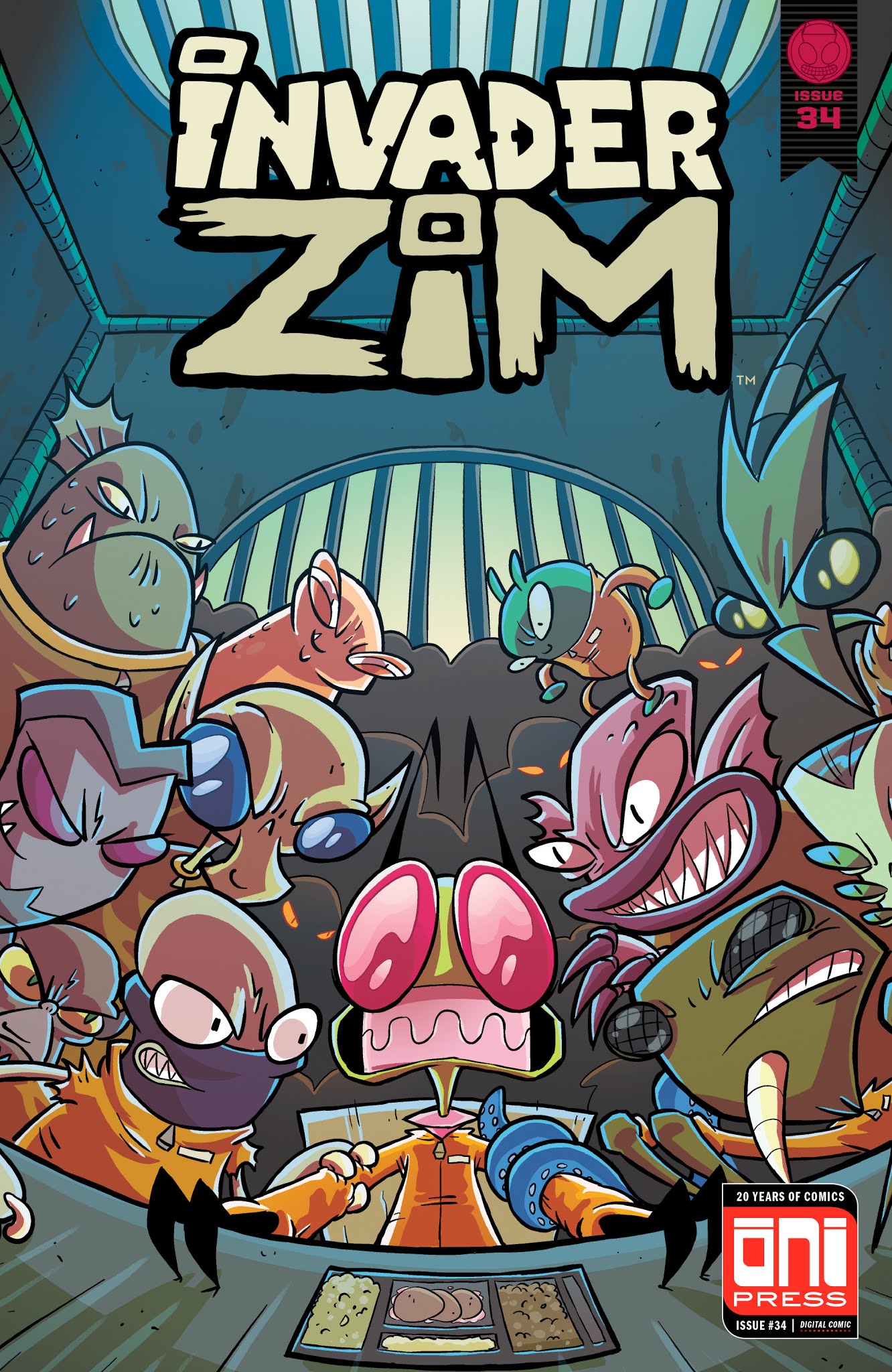 Read online Invader Zim comic -  Issue #34 - 1